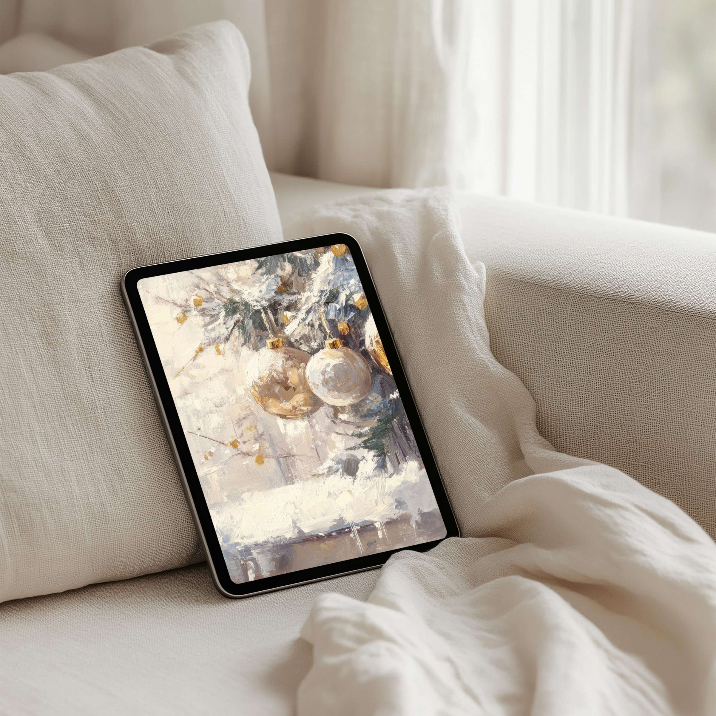 Elegant abstract art for iPad background brings calm and inspiration with instant download for tablet users seeking aesthetics