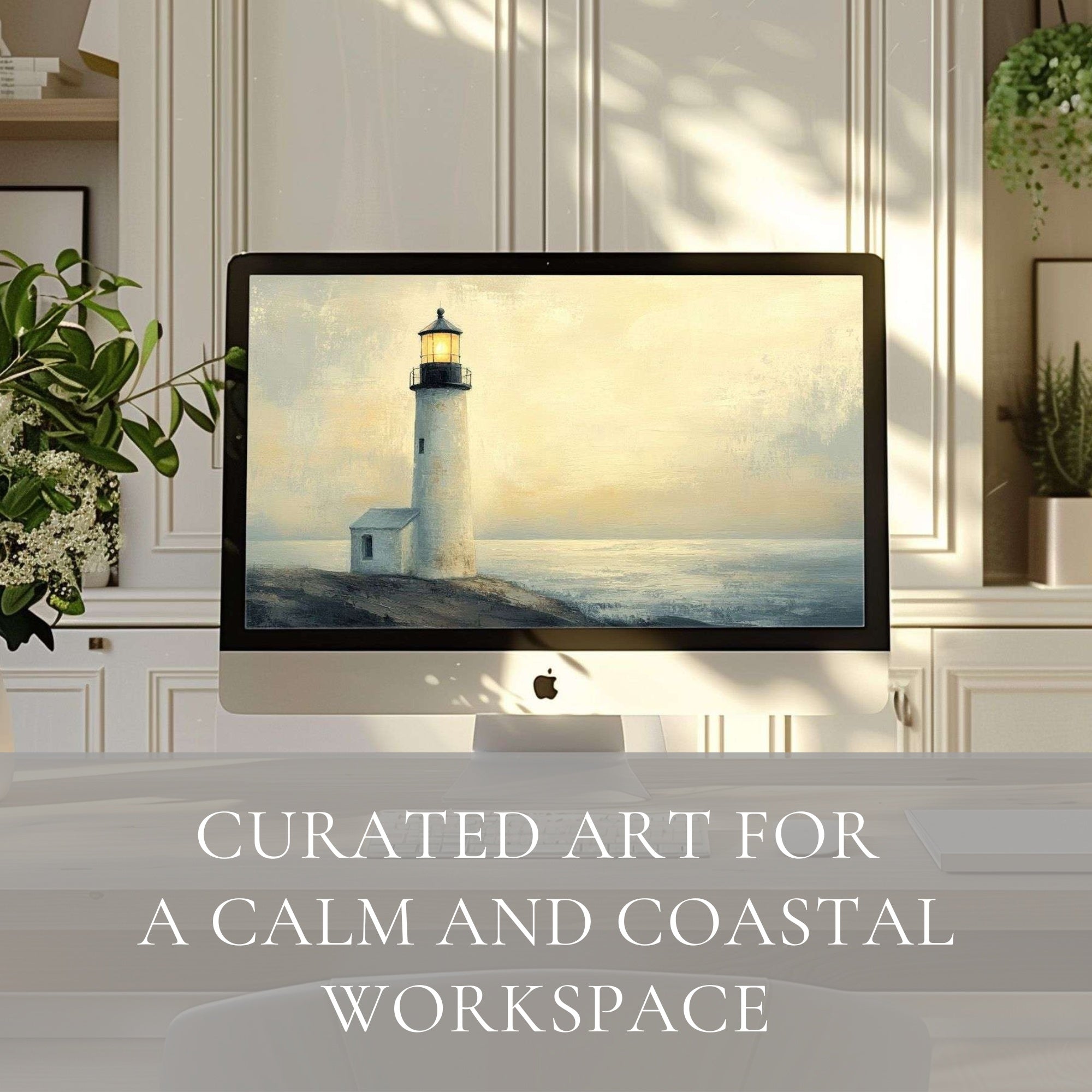Coastal Desktop Backgrounds – bright shoreline views and airy ocean tones for a peaceful workspace