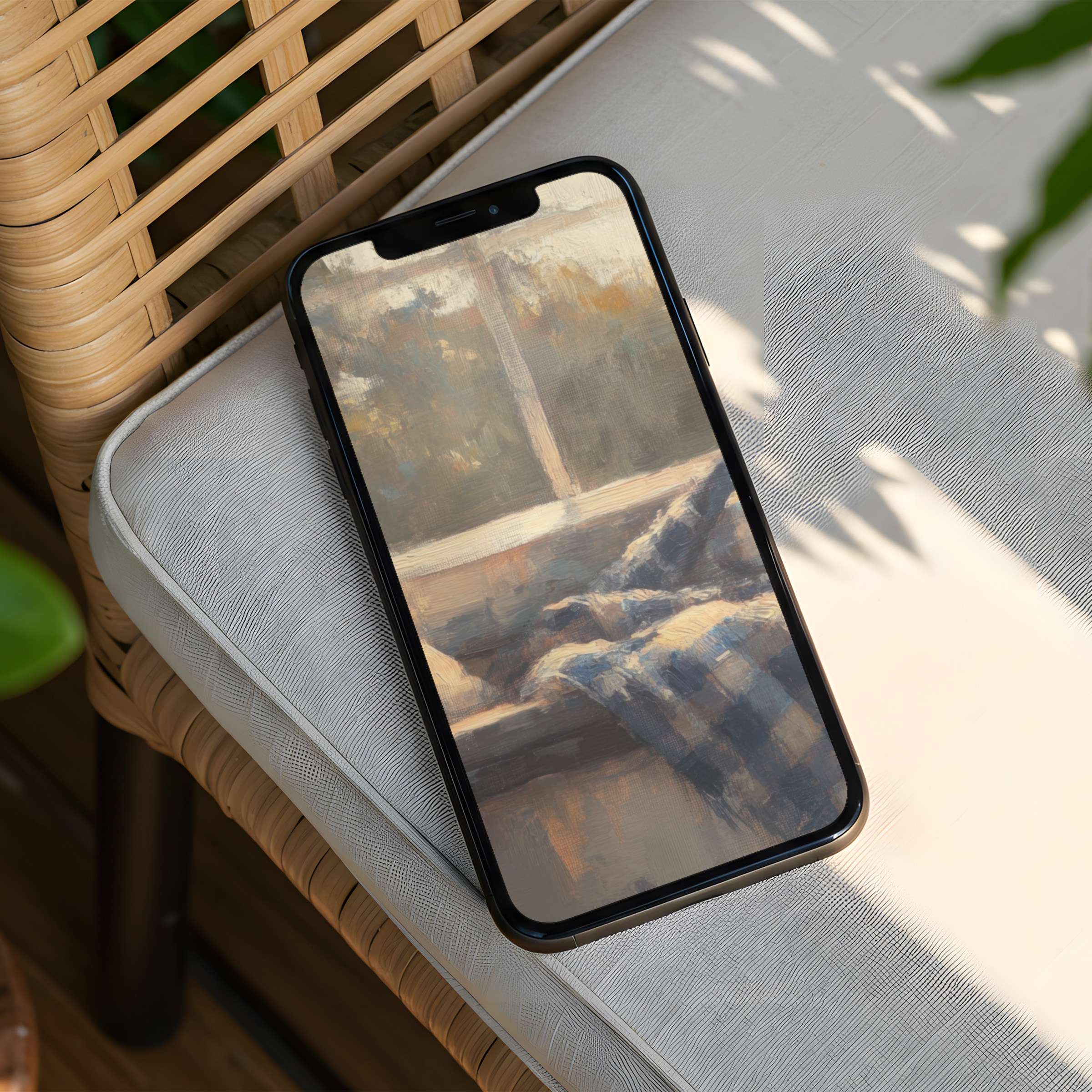 Elegant abstract design for your iPhone background available as an instant download bringing calm and inspiration to any phone screen