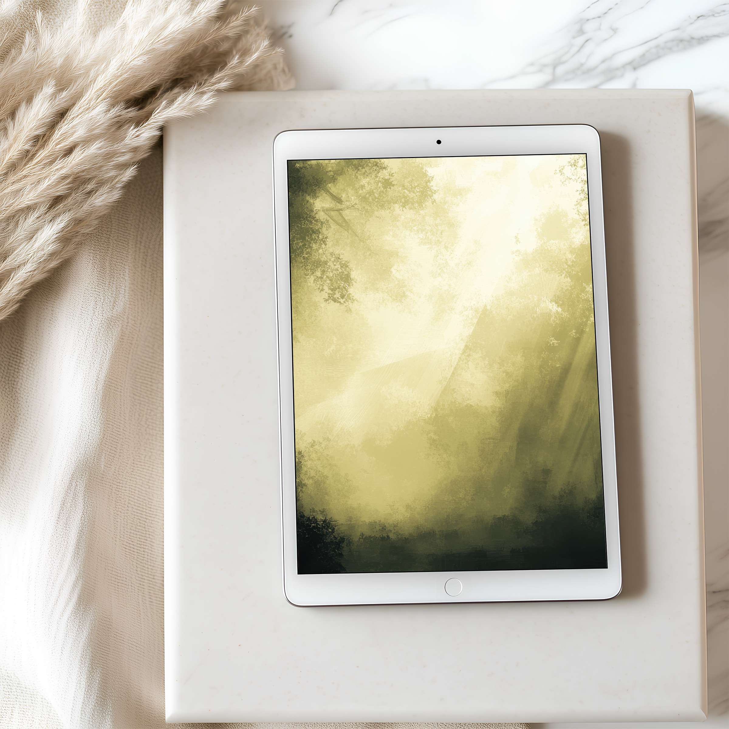 Elevate your space with a serene, nature-inspired tablet wallpaper in high resolution, curated for iPad and Android tablets
