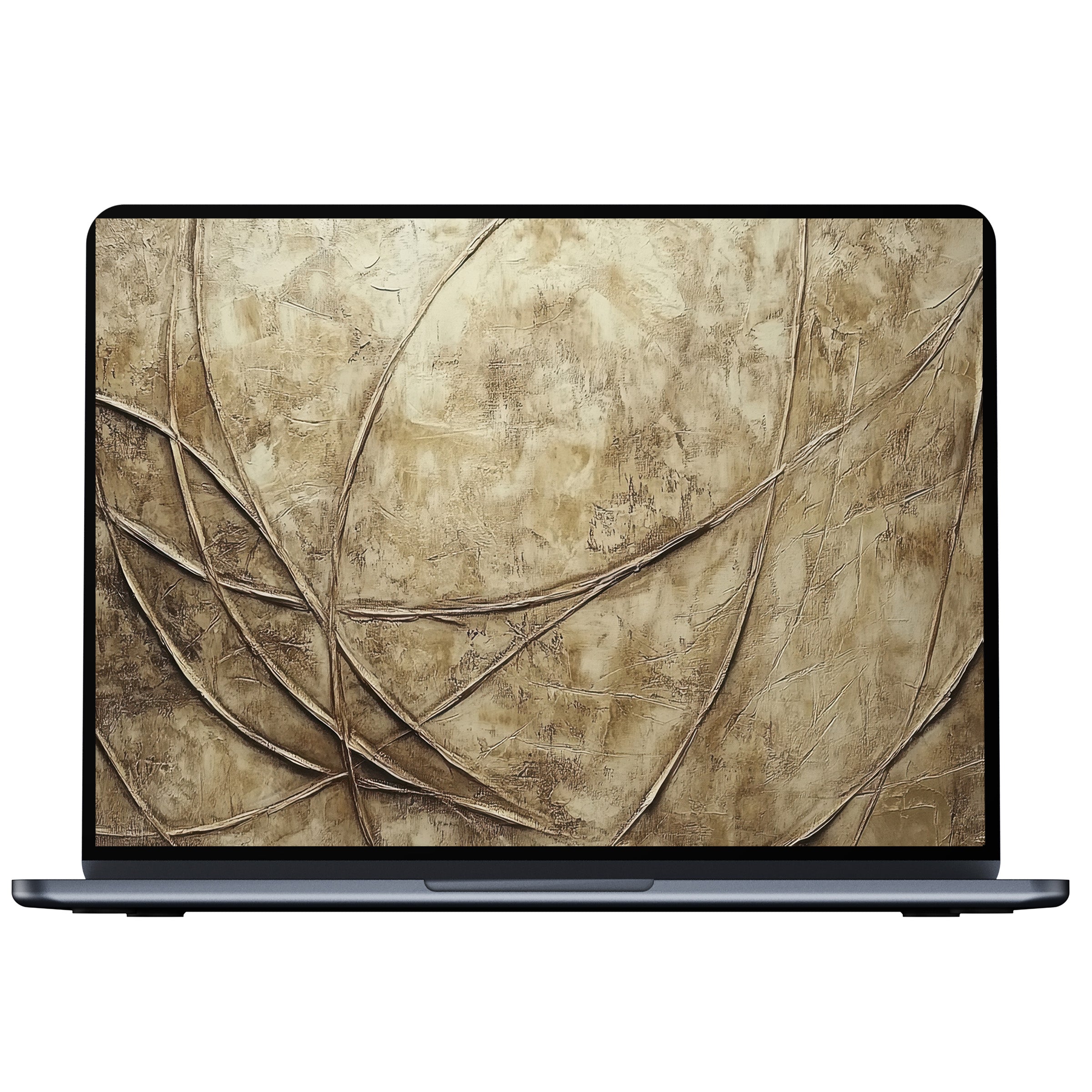 Elegant modern desktop wallpaper featuring abstract earthy textures for digital download to inspire calm on PC, laptop, or Mac