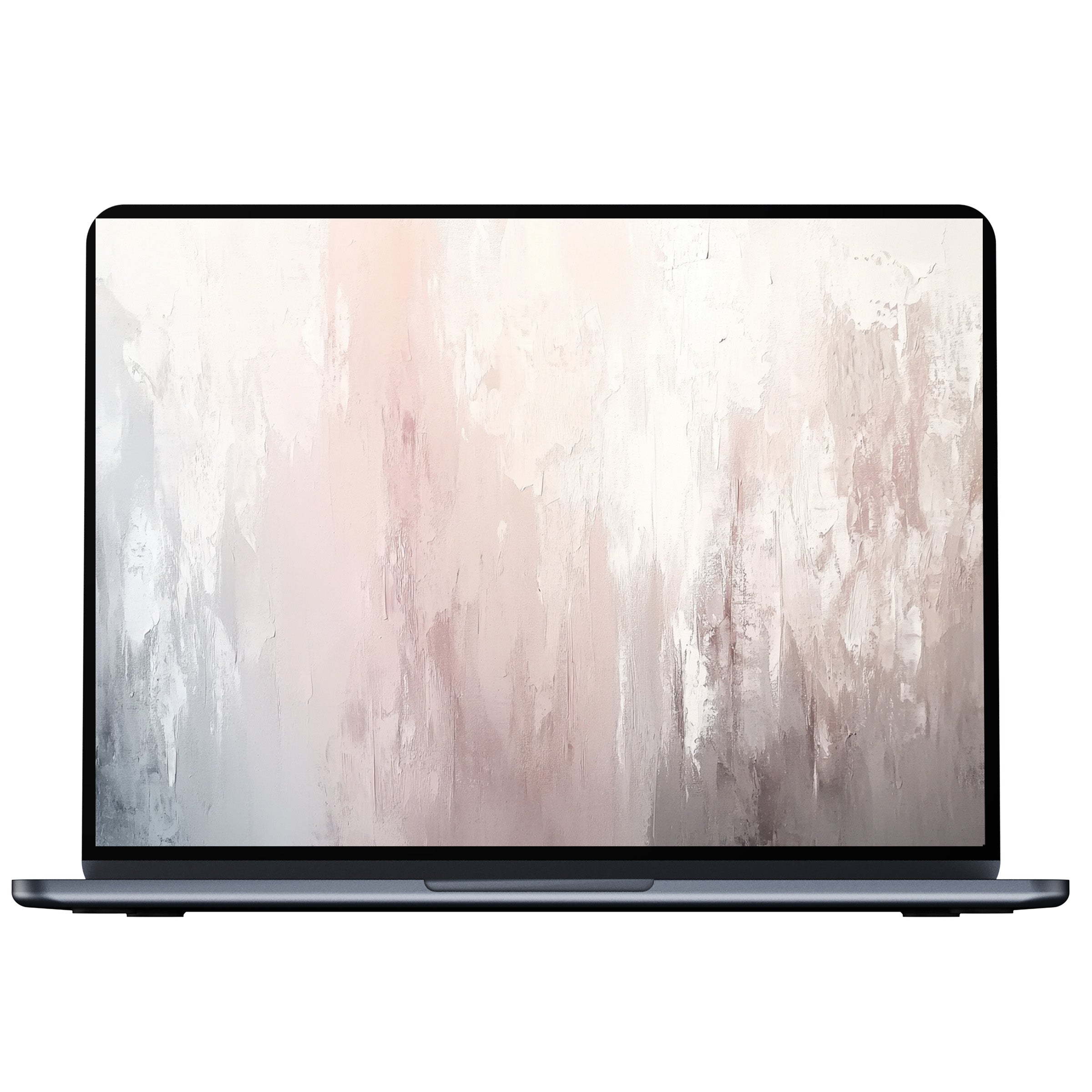 Elegant modern desktop wallpaper digital download for PC and laptop features calming pastel textures inspiring serenity and mindfulness