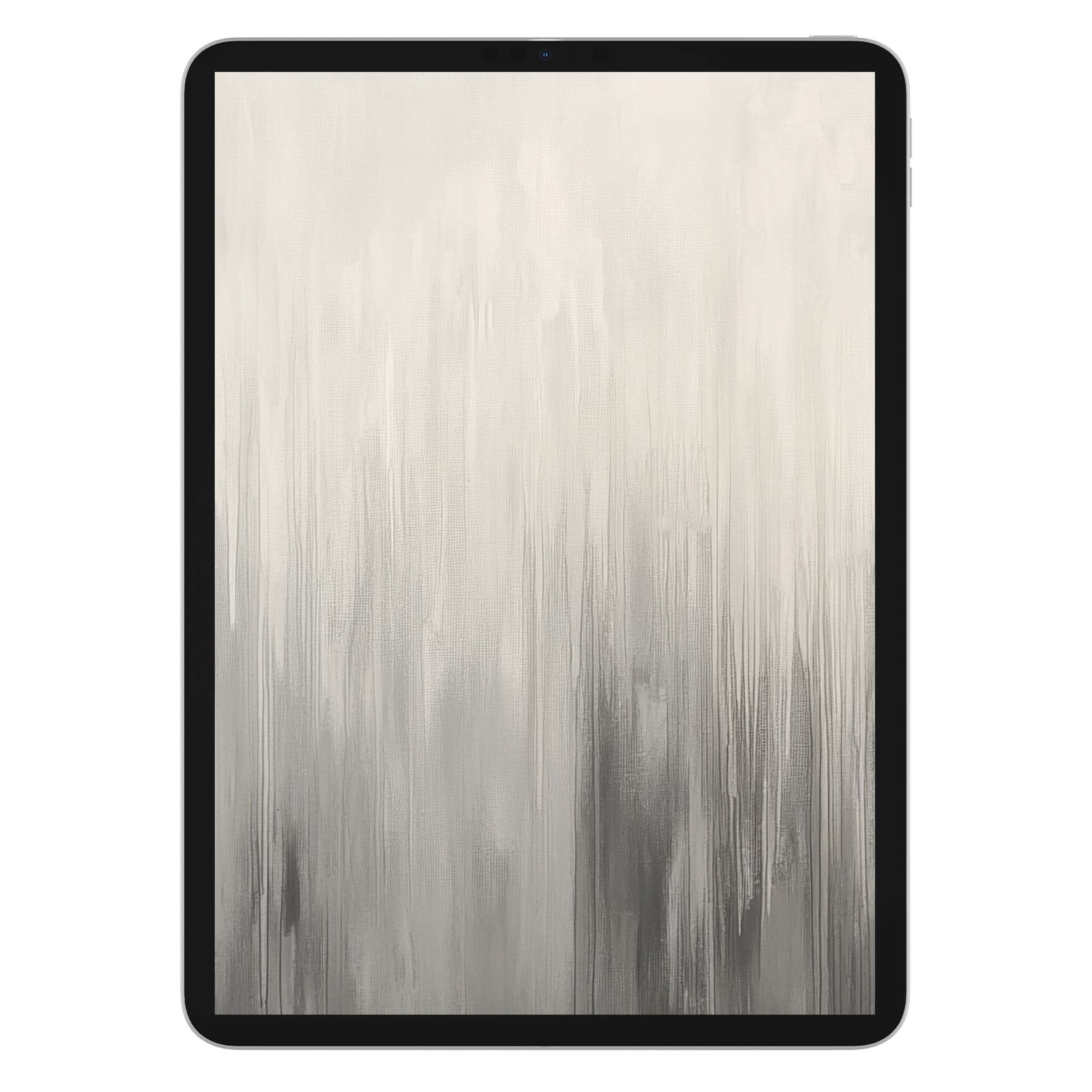 Neutral iPad wallpaper featuring elegant gray textures creates a calming background for tablets, a serene digital download for all devices