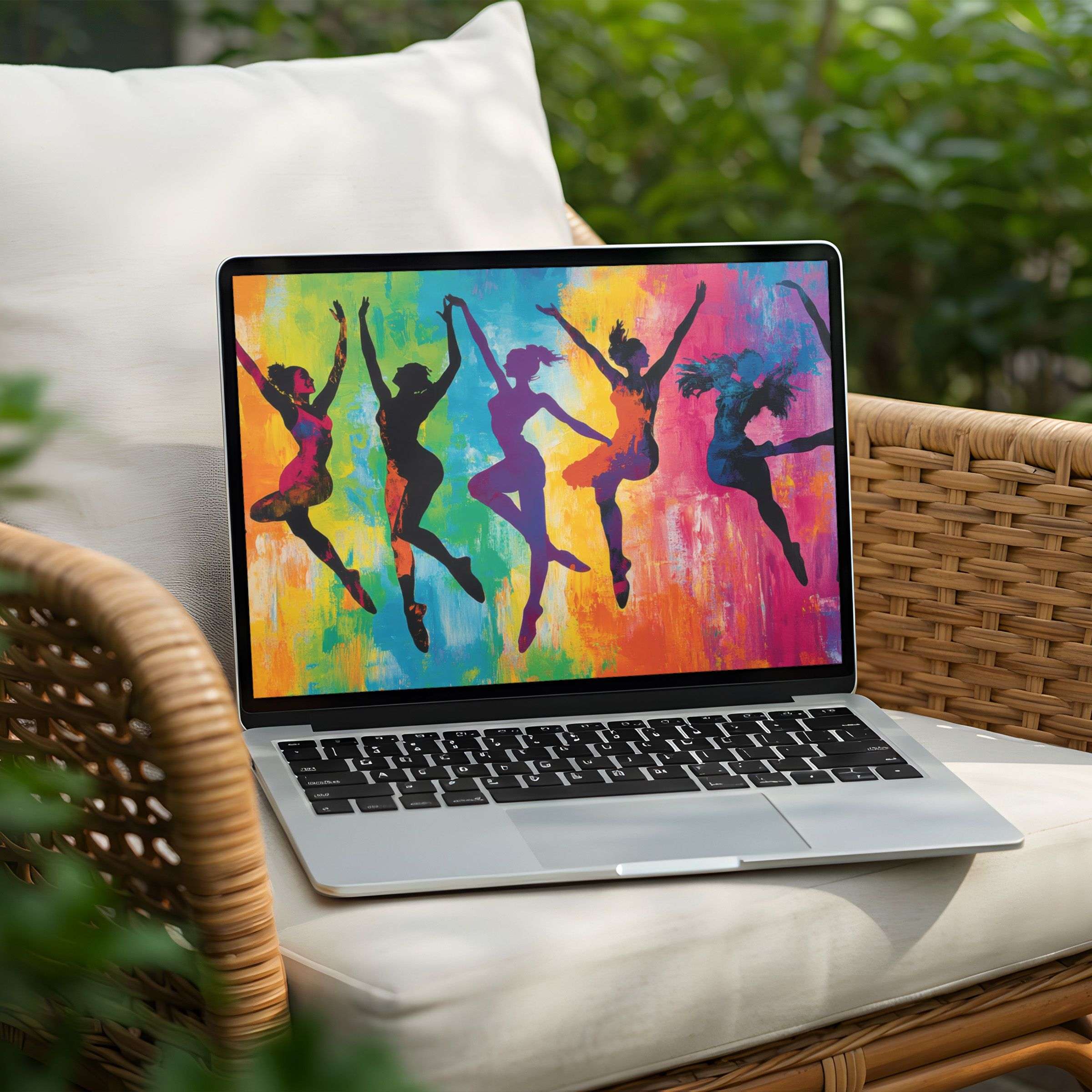 Download this vibrant dance-themed desktop background for PC or Laptop instantly, evoking inspiration and elegance in your workspace