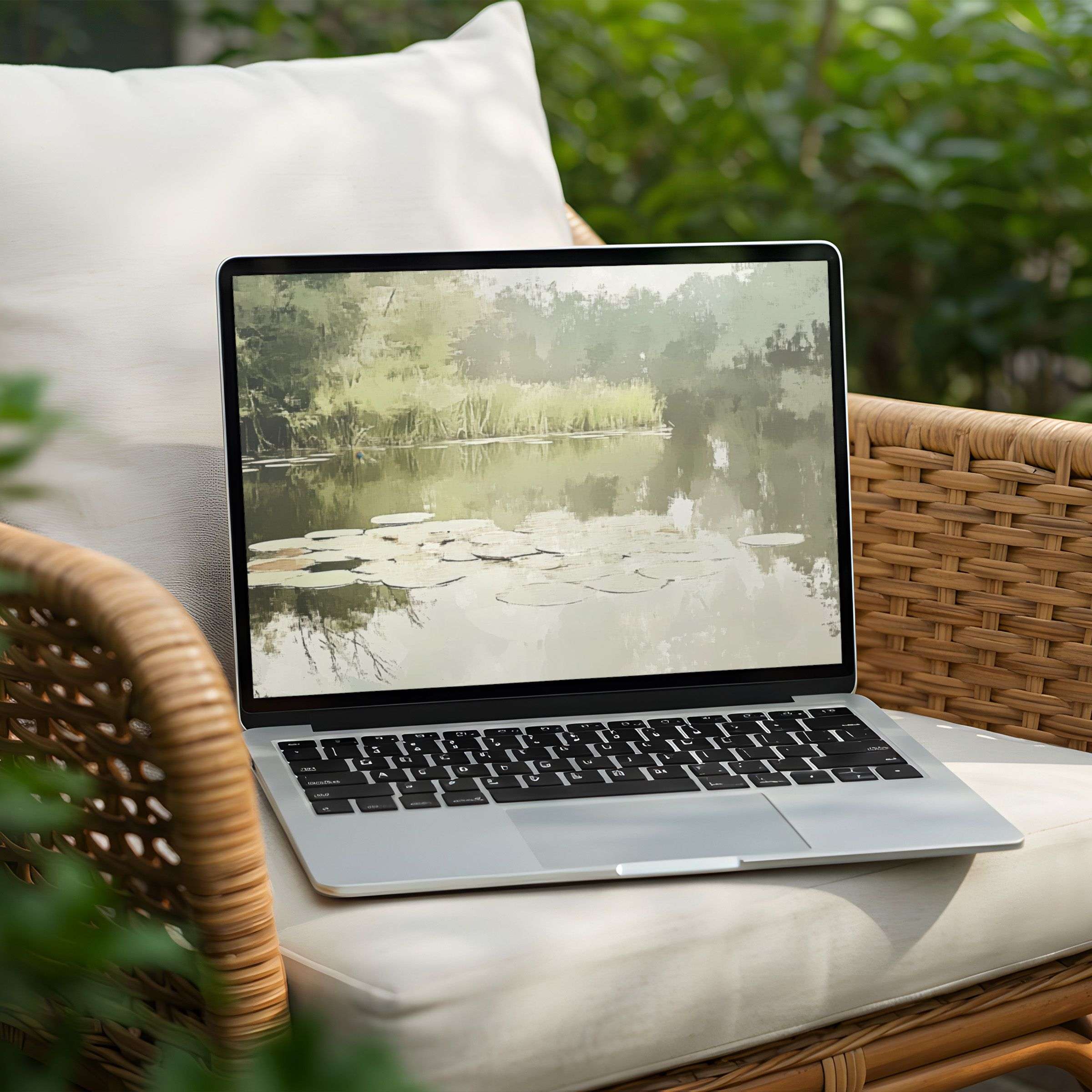 Nature-inspired desktop background for PC and Laptop, available for instant download, offers calm and elegant inspiration