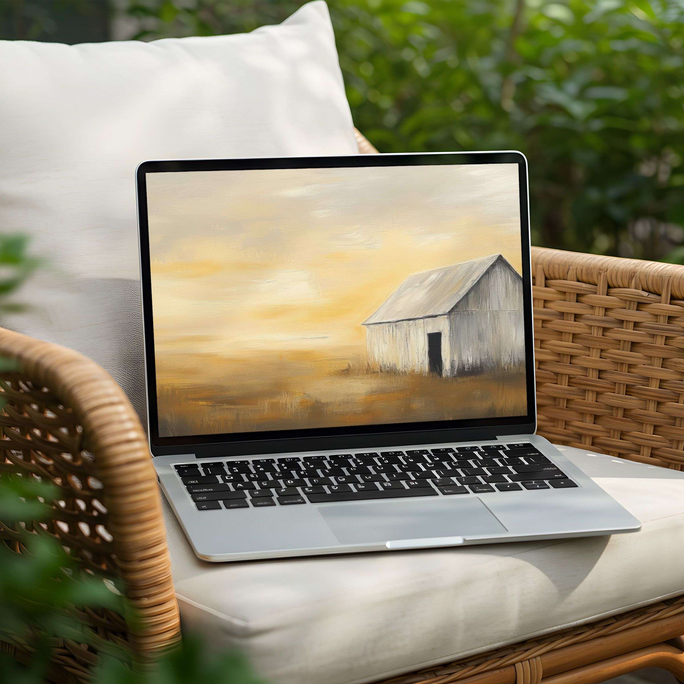Inspire calm with this elegant sunset desktop background instant download for your PC or Laptop creating mindful workspace beauty