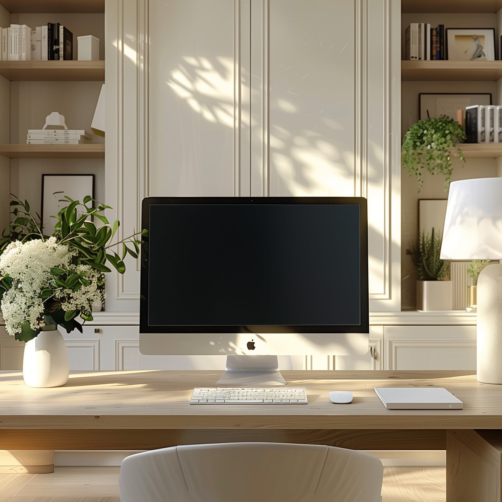 Computer without Desktop Wallpaper