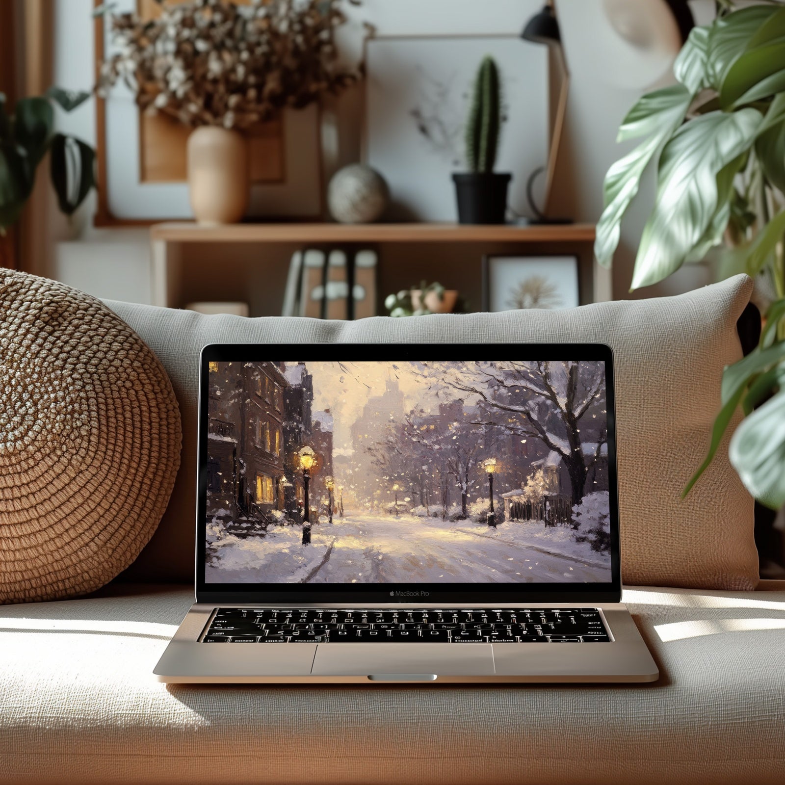 Winter Computer Background