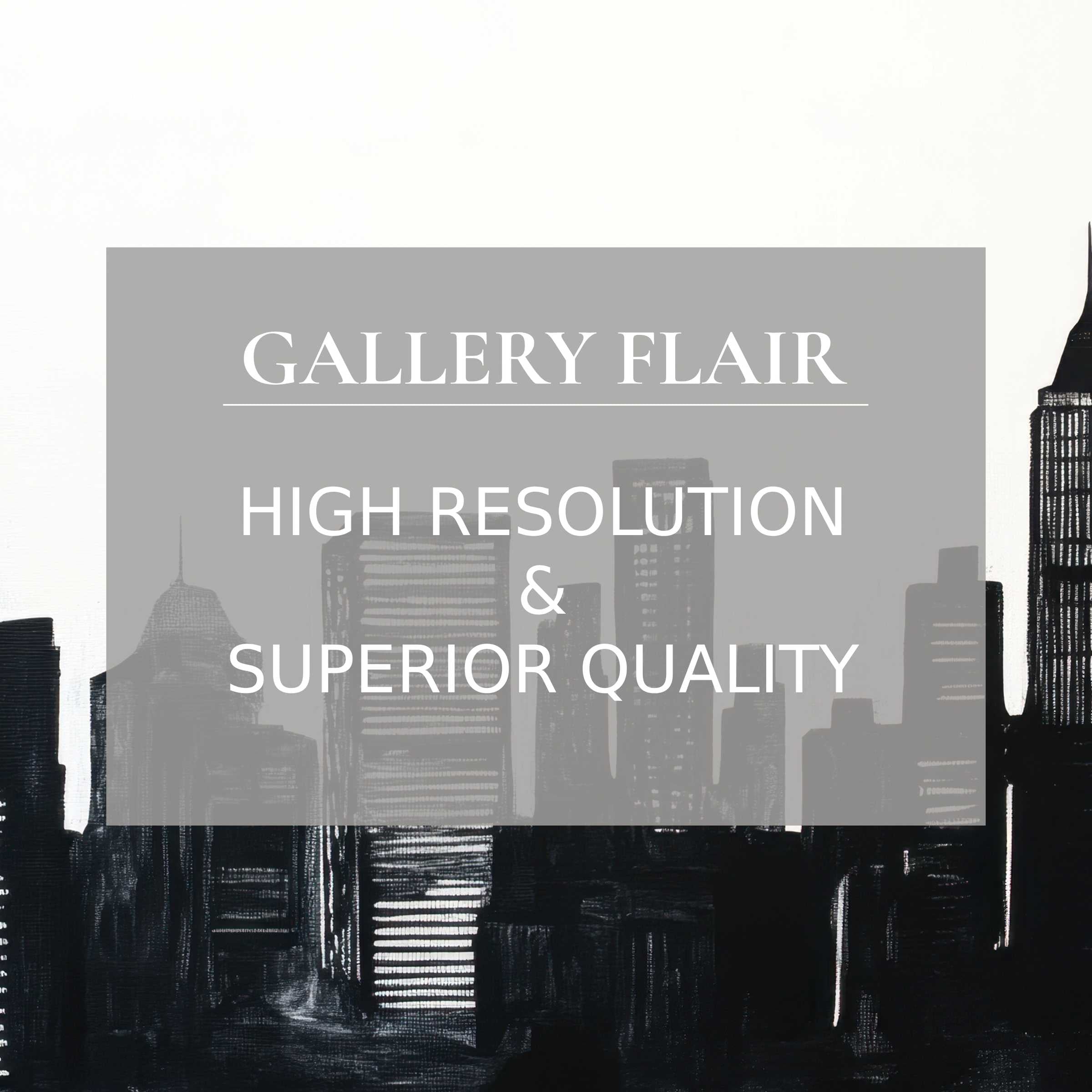 Elegant monochrome skyline design, perfect wallpaper for Mac and PC offering calm inspiration, easy digital download, high-resolution quality