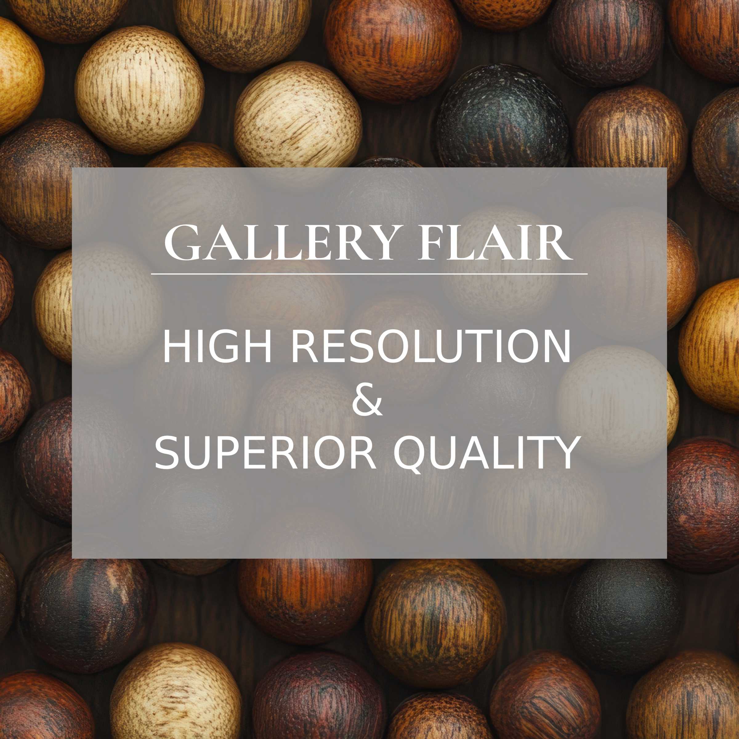 Elegant iPad wallpaper featuring earthy wooden spheres, high-resolution digital download for curated, calming tablet backgrounds