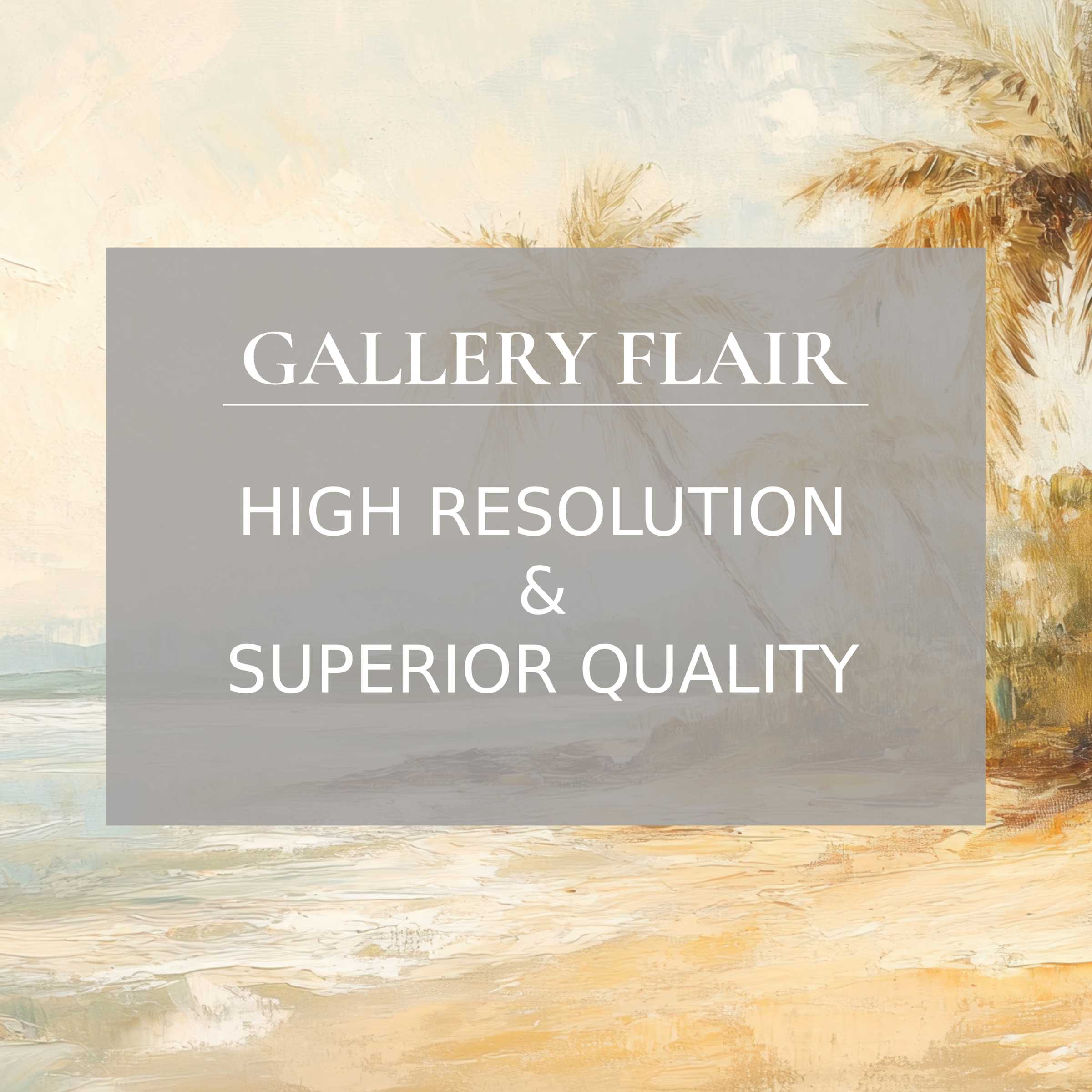 Inspired wallpaper for Mac and PC featuring serene beach artwork evokes calm and elegance, perfect for home office digital download