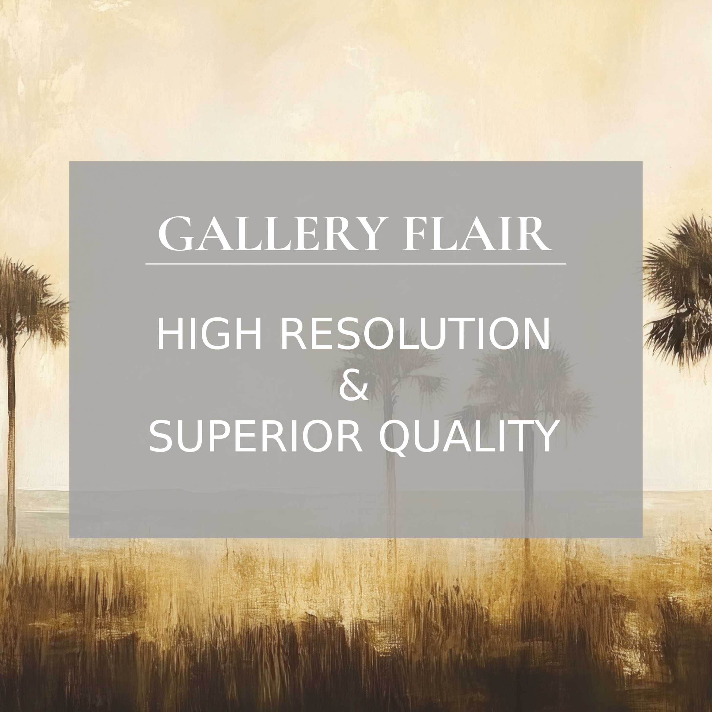 Elegant palm landscape in warm tones, perfect wallpaper for Mac and PC to inspire a curated home office or workspace atmosphere