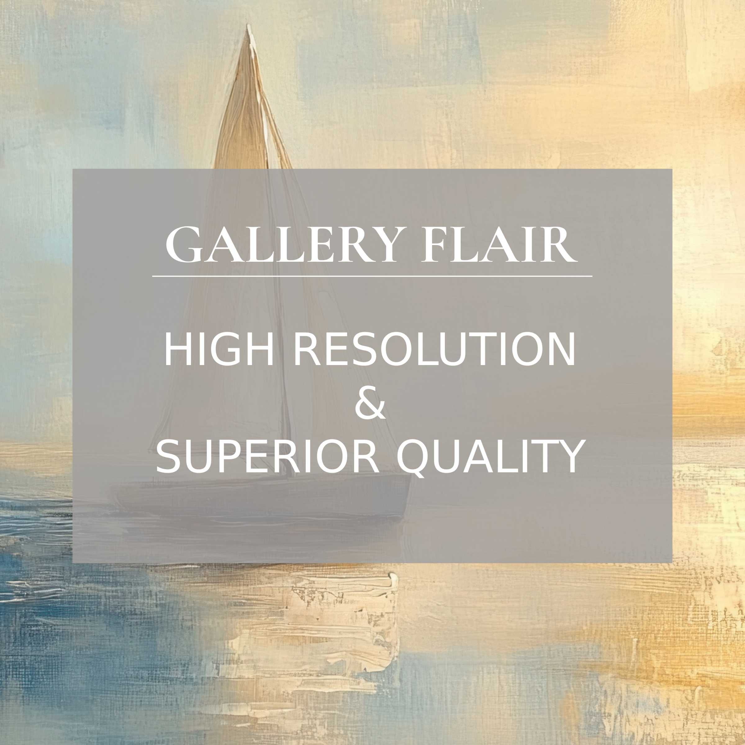 Elegant sailboat painting in soothing pastels offers a curated digital download wallpaper for Mac and PC, perfect for any workspace