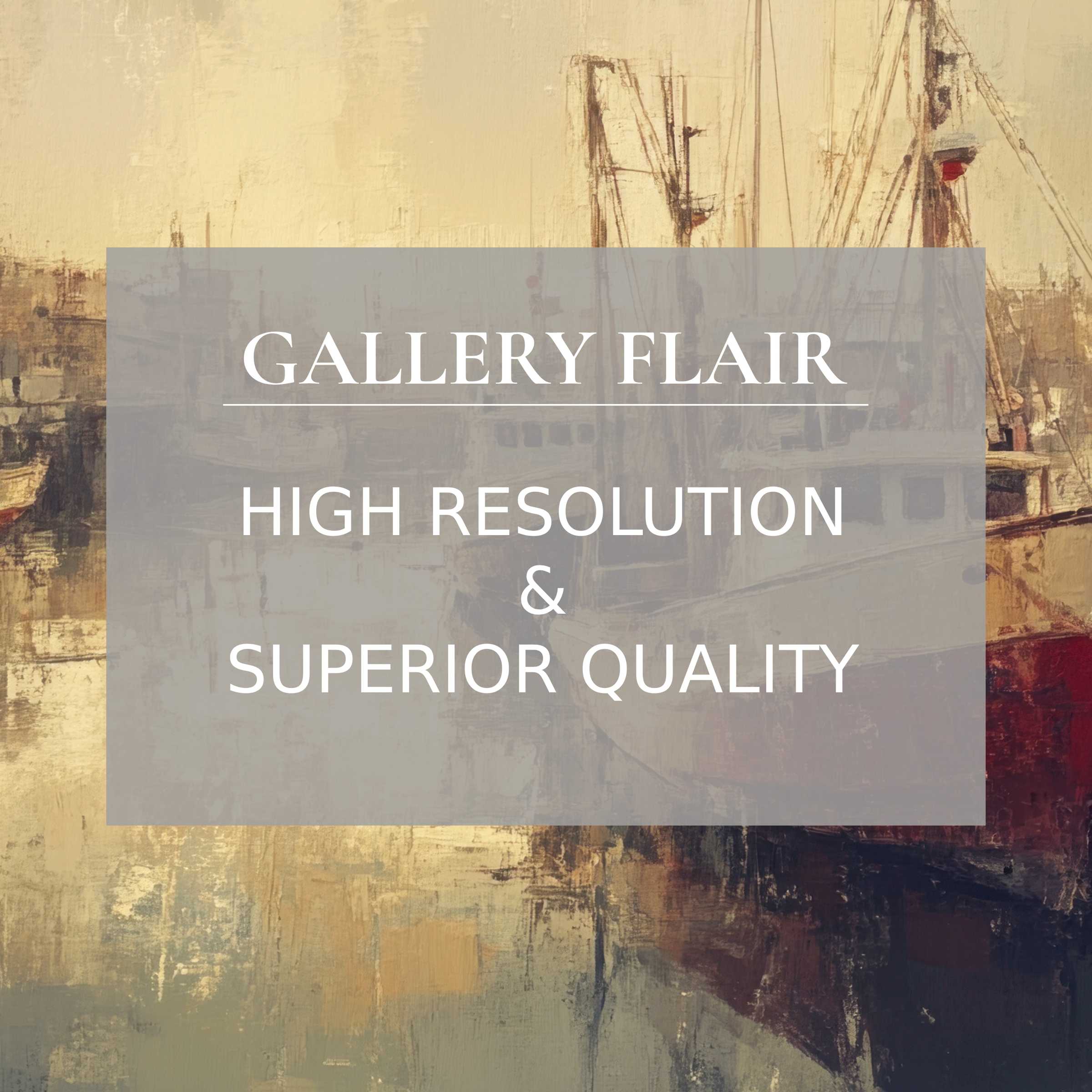 Tranquil nautical scene iPad wallpaper, high-resolution digital download offering an elegant, curated tablet background for art lovers
