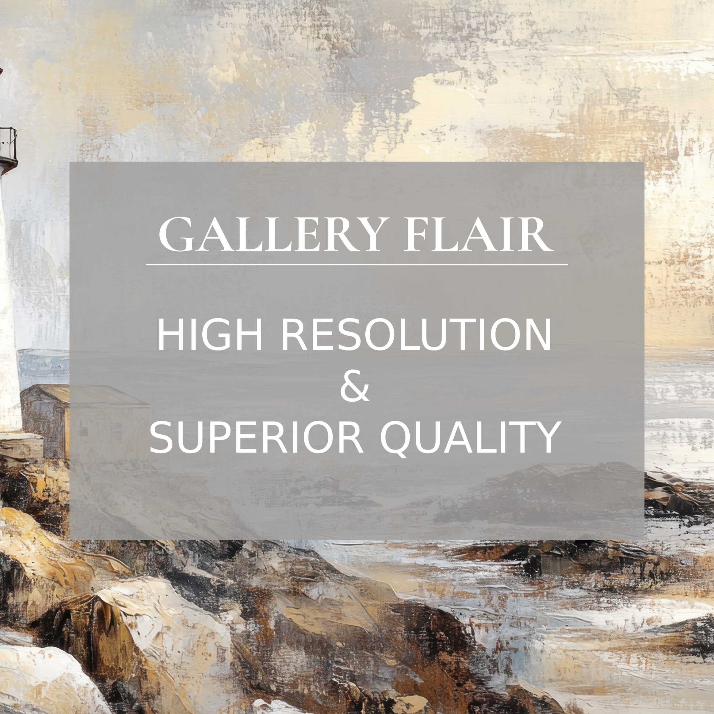 Elegant iPad wallpaper featuring a serene lighthouse and coastal scene in high-resolution, perfect for curated digital download backgrounds