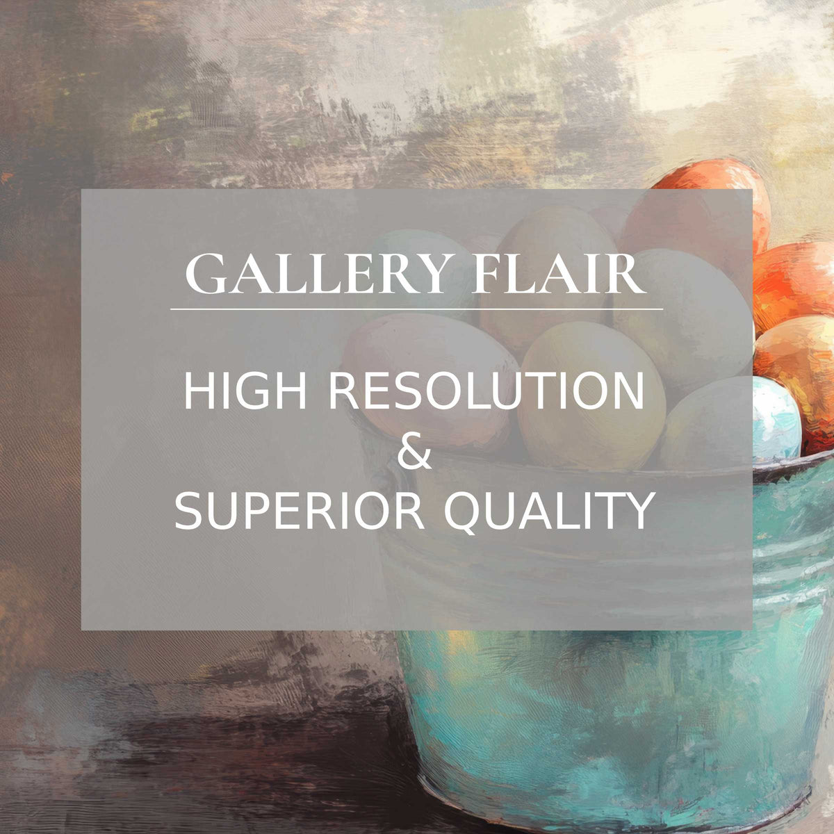 High-resolution wallpaper for Mac and PC with pastel eggs in rustic bucket, ideal for serene, curated workspace, easy digital download