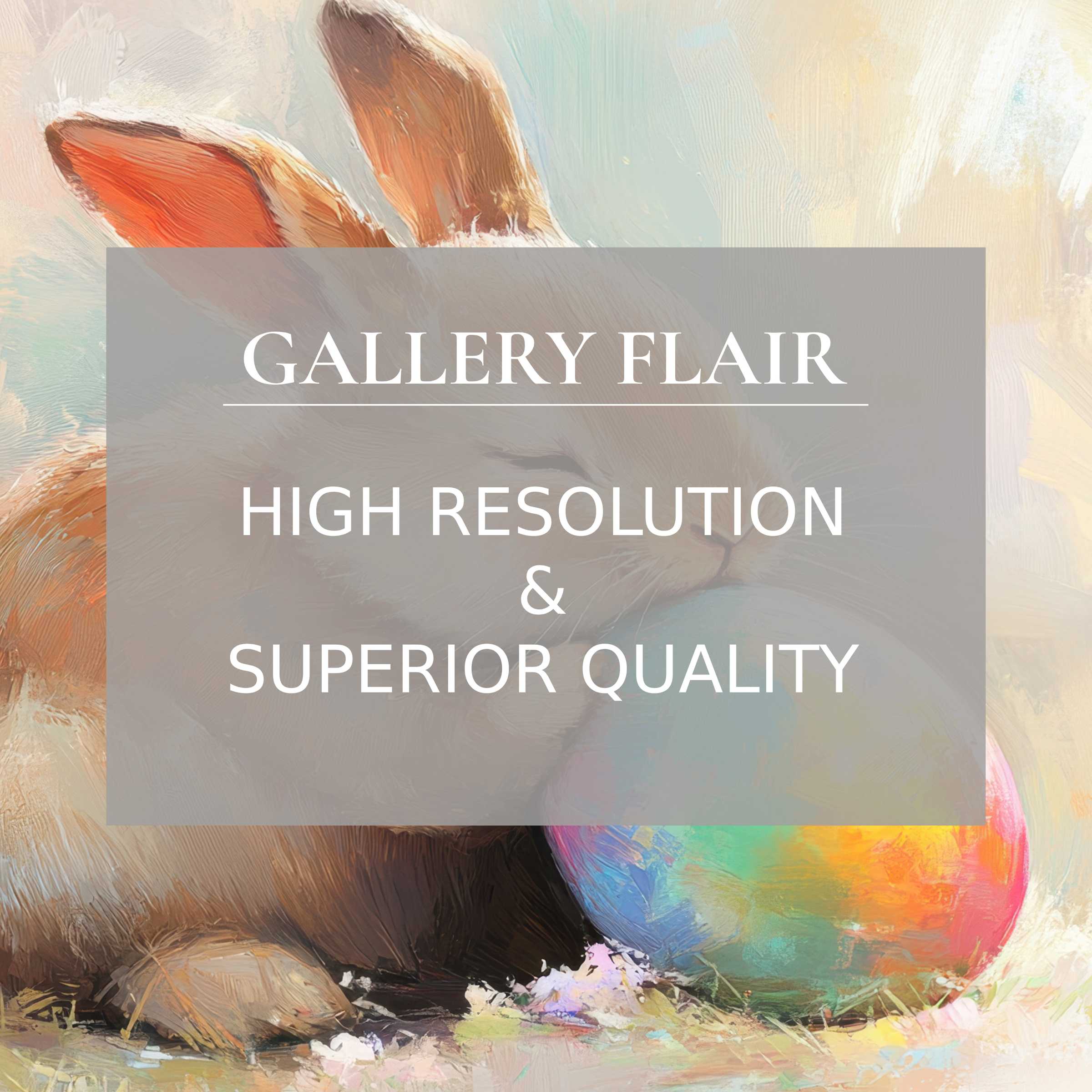 Colorful artistic iPad wallpaper featuring a serene rabbit with soft pastel hues, perfect high-resolution digital download for tablets