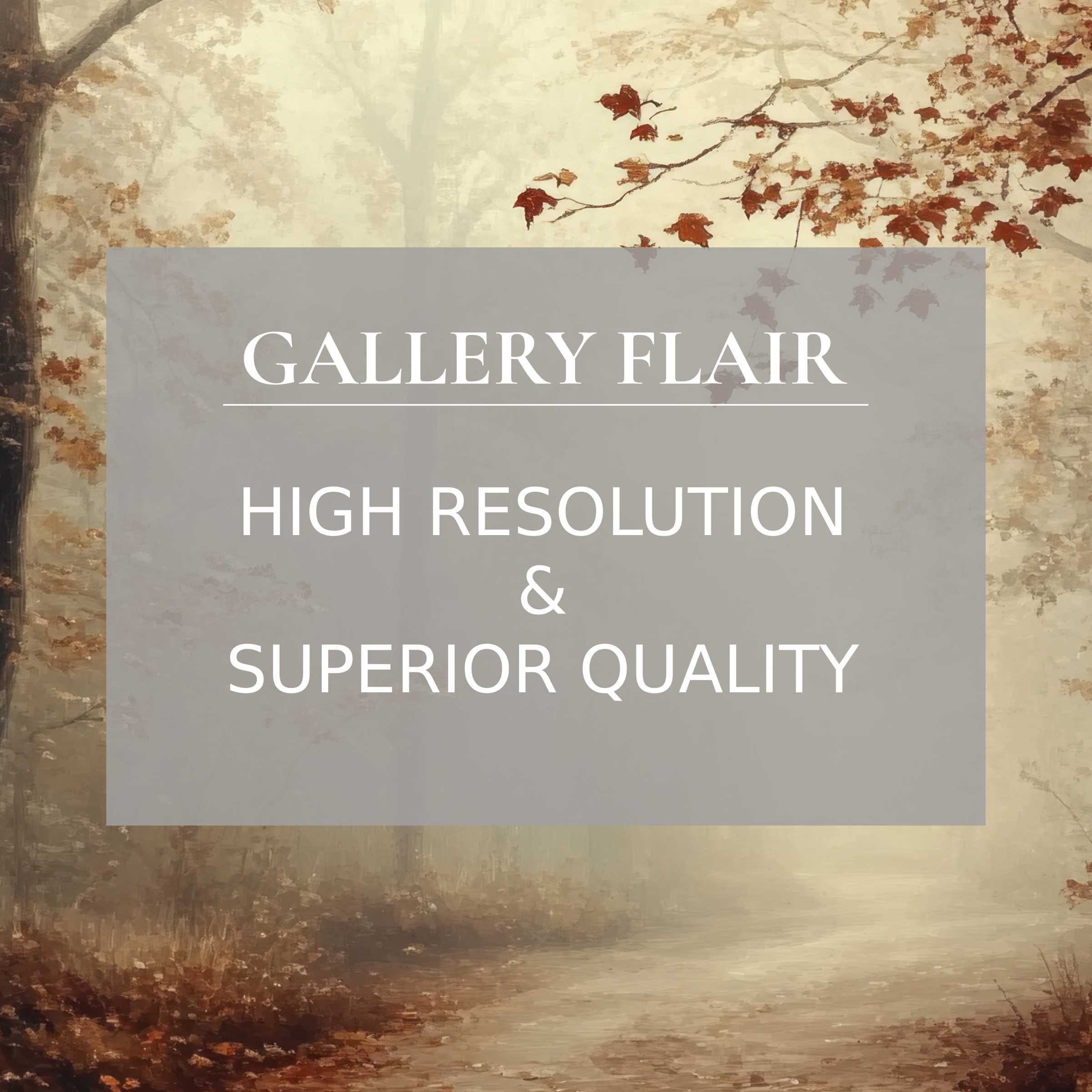 Elegant autumn landscape wallpaper for Mac and PC, high-resolution digital download for a curated, calming workspace