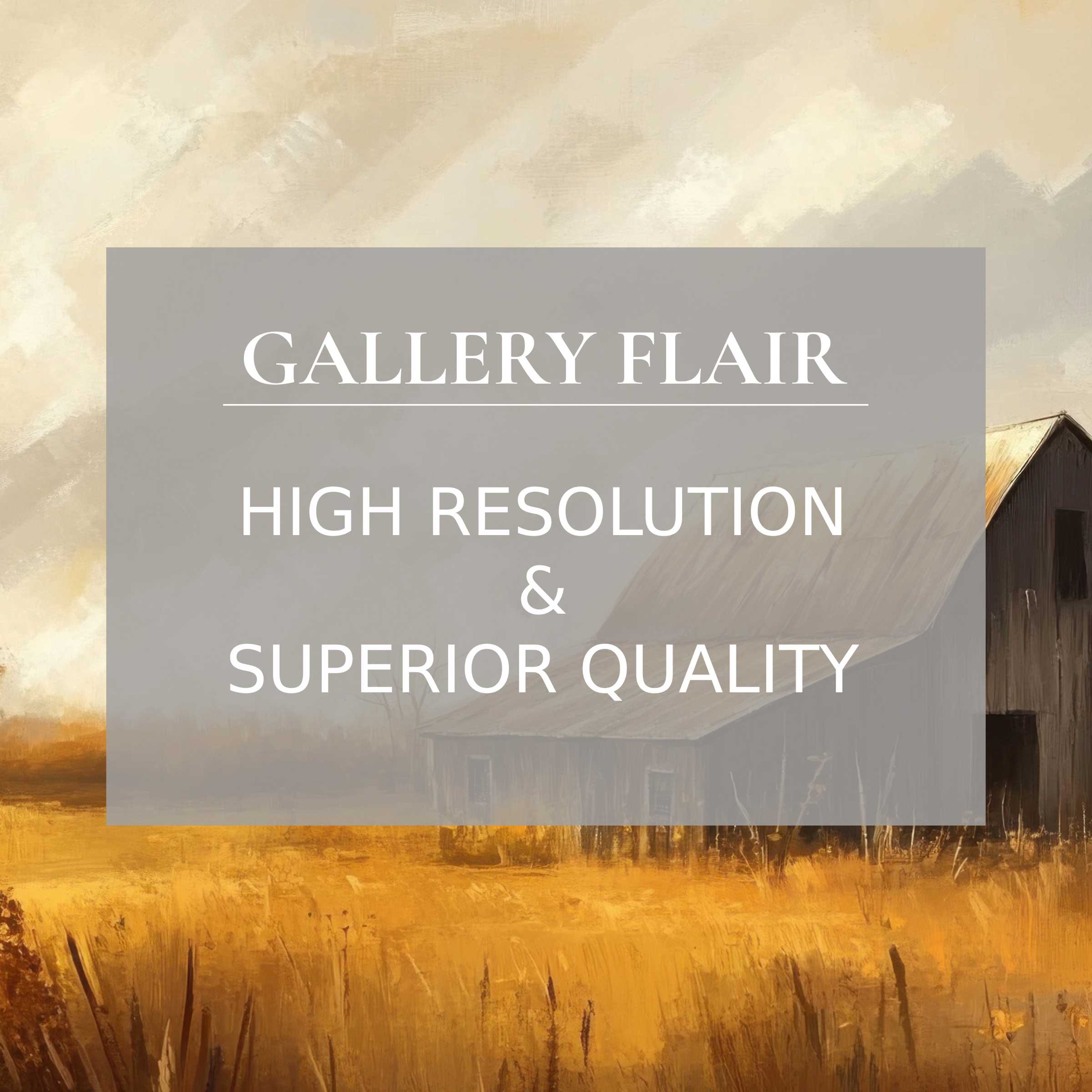Calm golden fields and rustic barn inspire elegance in this wallpaper for Mac and PC digital download for curated home offices