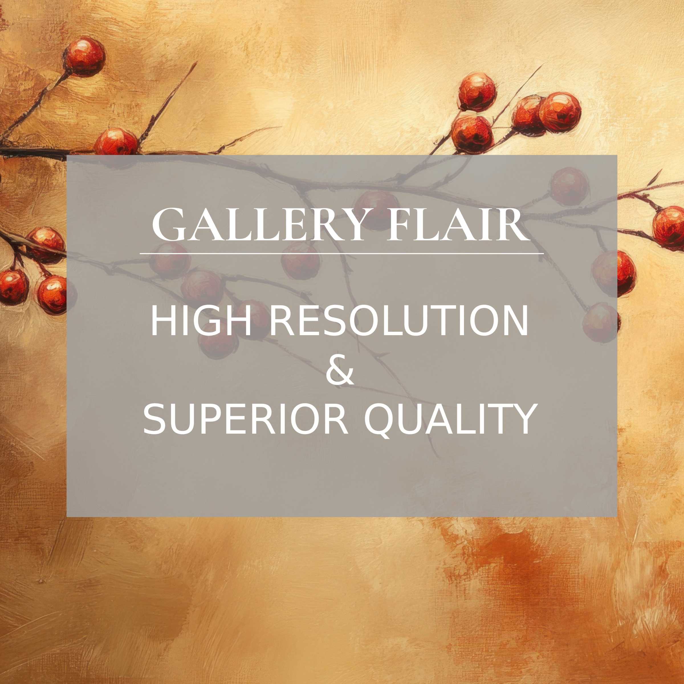Elegant iPad wallpaper featuring an autumnal branch with red berries, offering high-resolution digital download for curated tablet backgrounds