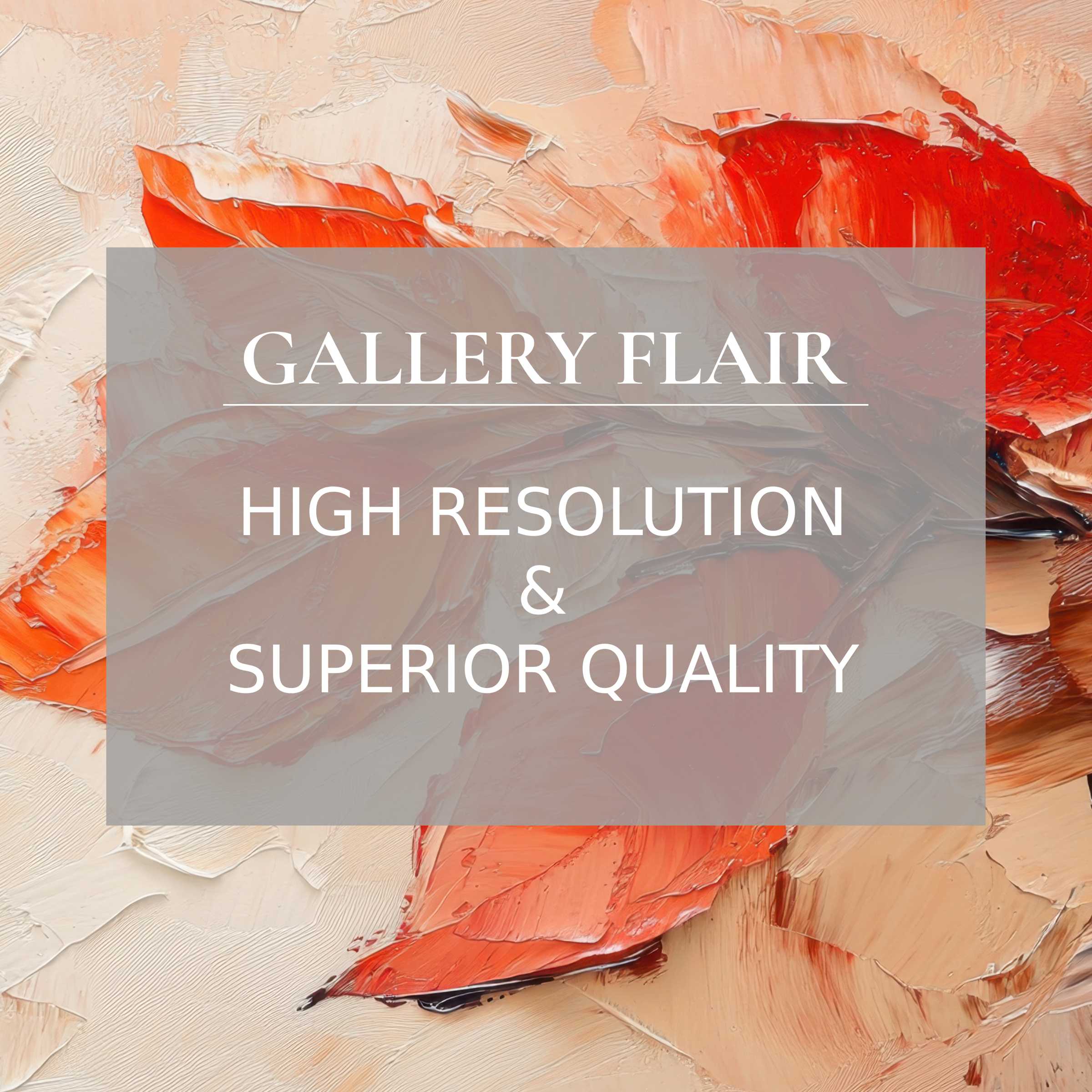 Elegant abstract iPad wallpaper with vibrant orange brushstrokes offers high-resolution tablet background for calming digital download