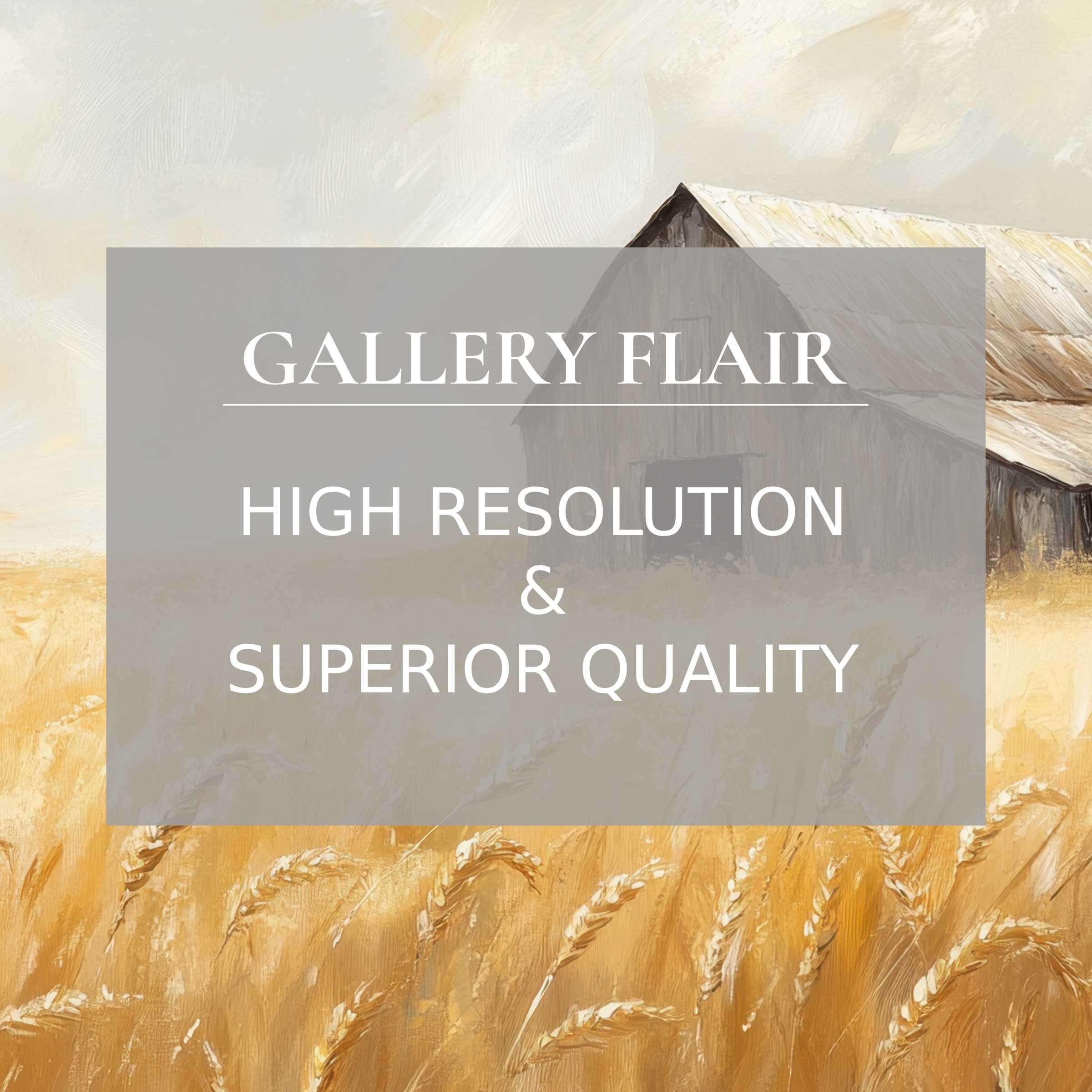 Elegant iPad wallpaper featuring a serene wheat field with rustic barn, ideal for tablet background and easy digital download
