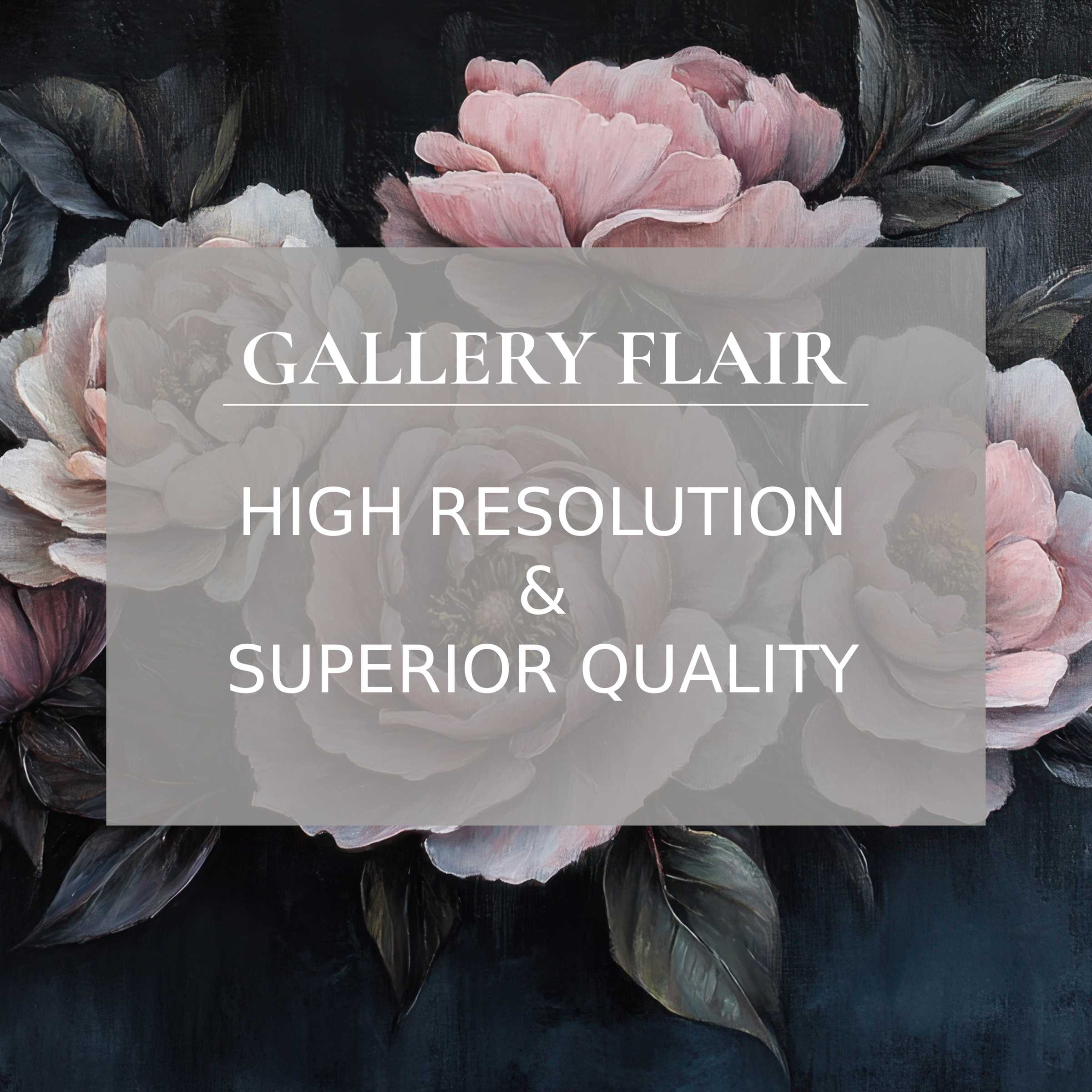 Elegant floral wallpaper for Mac and PC download, high-resolution art enhances your home office with calming inspiration