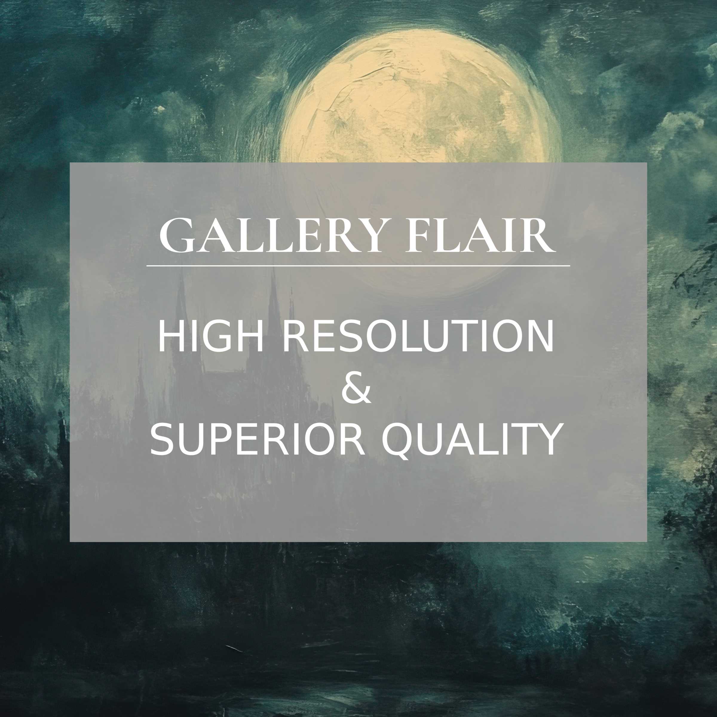Elegant moonlit scene wallpaper for Mac and PC digital download, inspiring calm in curated home office and workspace environments