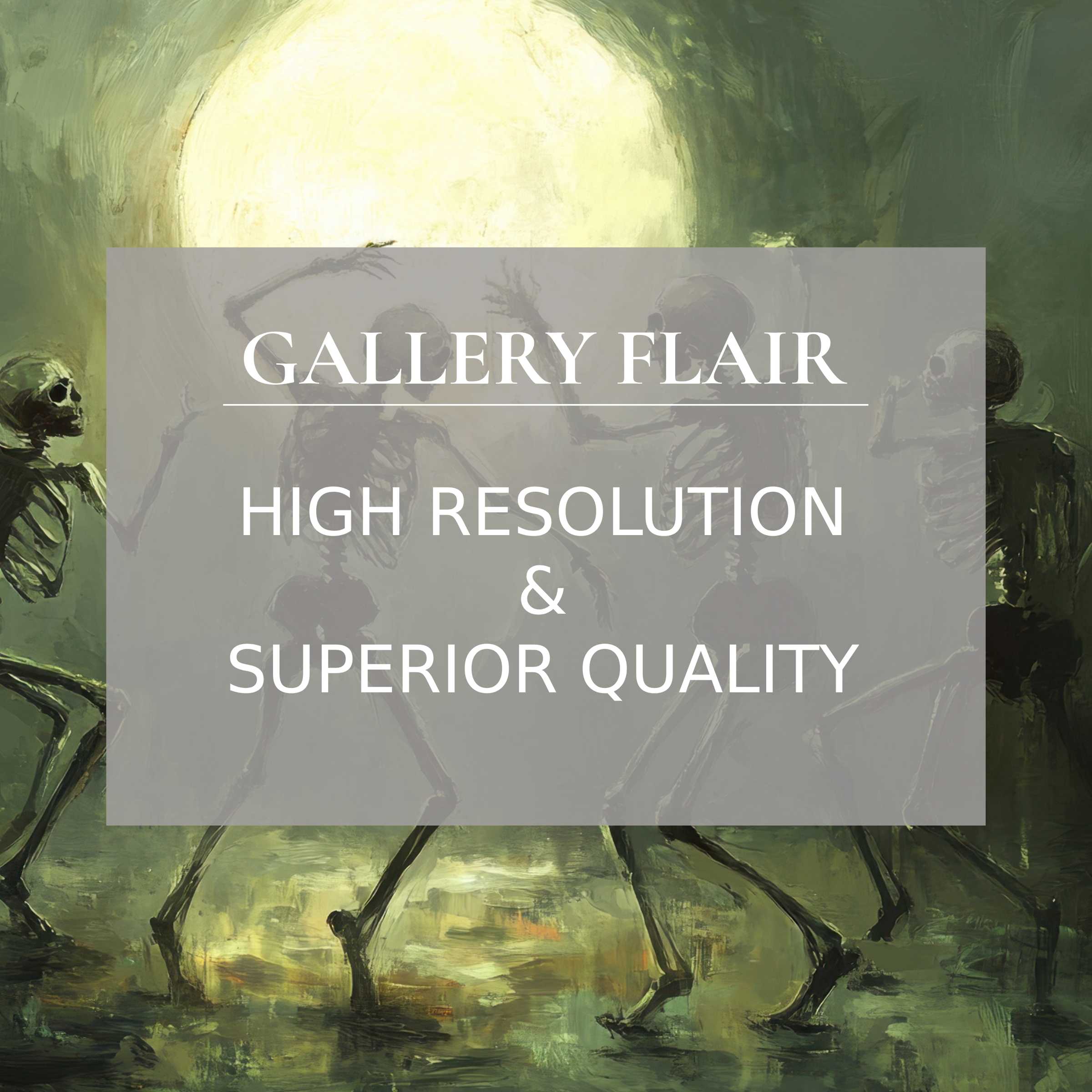 Inspire tranquility with this curated iPad wallpaper featuring ethereal skeletons in moonlight, a high-resolution digital download for tablets