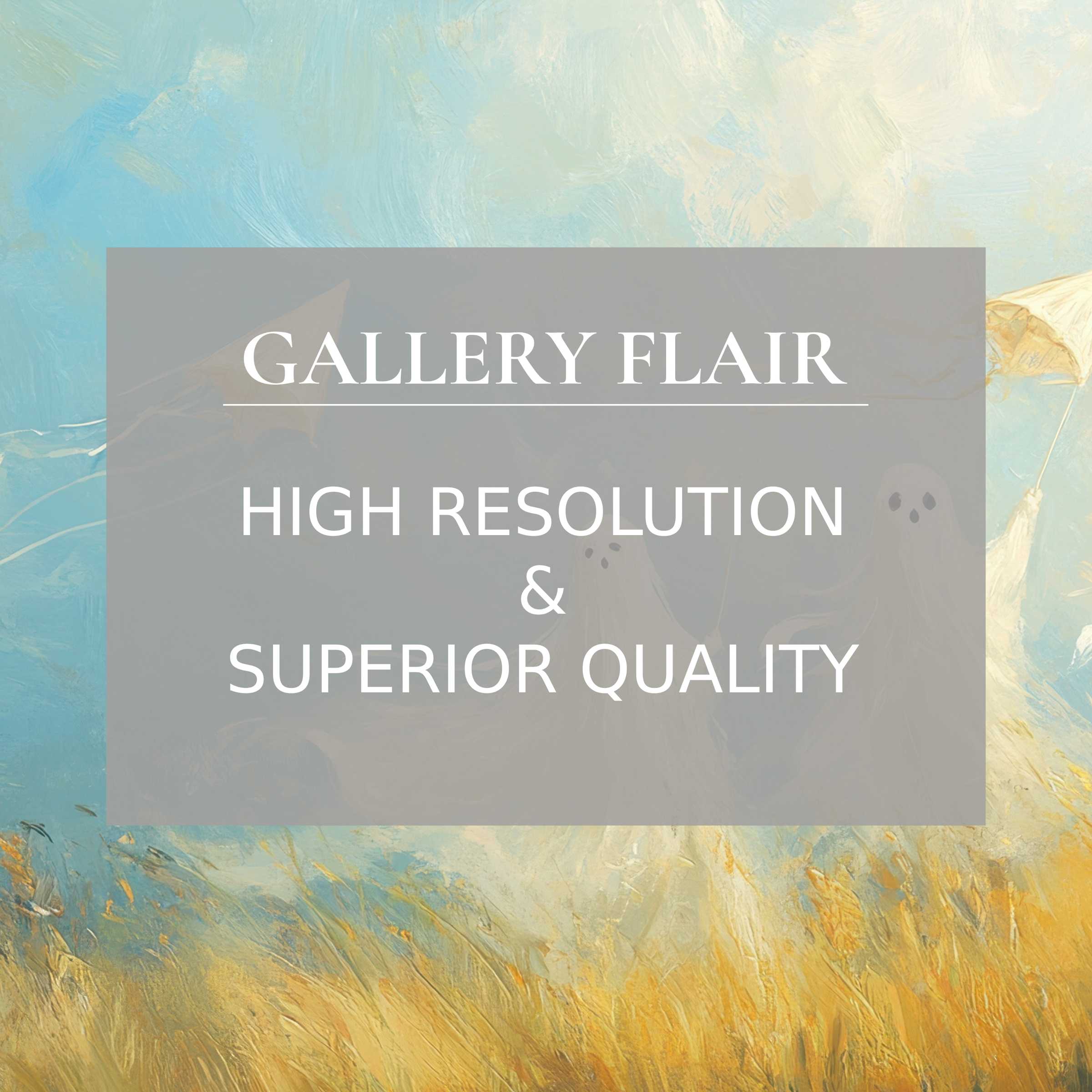 Elegant iPad wallpaper in soft blue and golden hues offering a calming high-resolution tablet background as an easy digital download