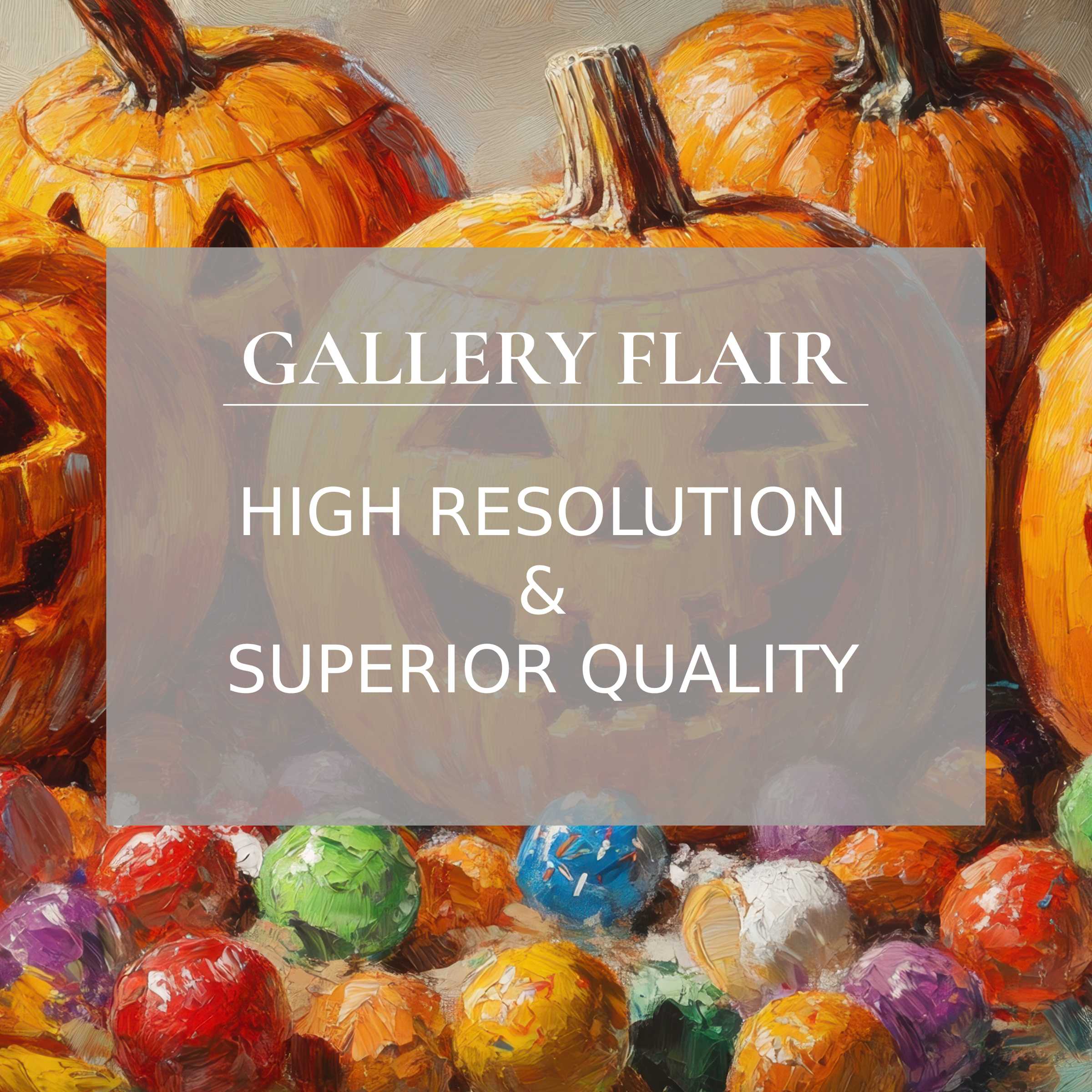 Vibrant autumn-inspired iPad wallpaper with painted pumpkins and candy offers a curated high-resolution digital download for tablet backgrounds