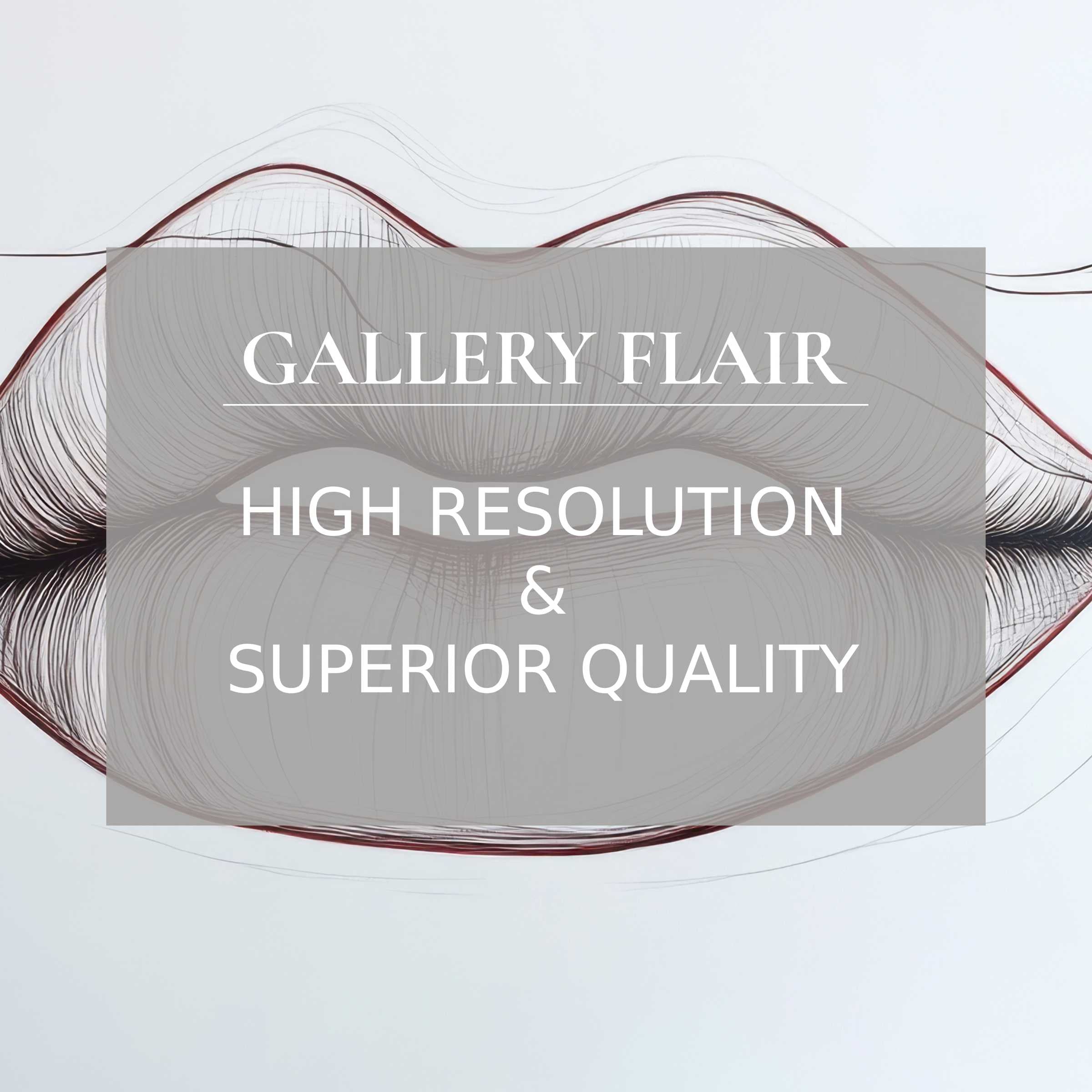 Elegant line art of lips in high-resolution iPad wallpaper offers calm aesthetics perfect for curated digital download backgrounds