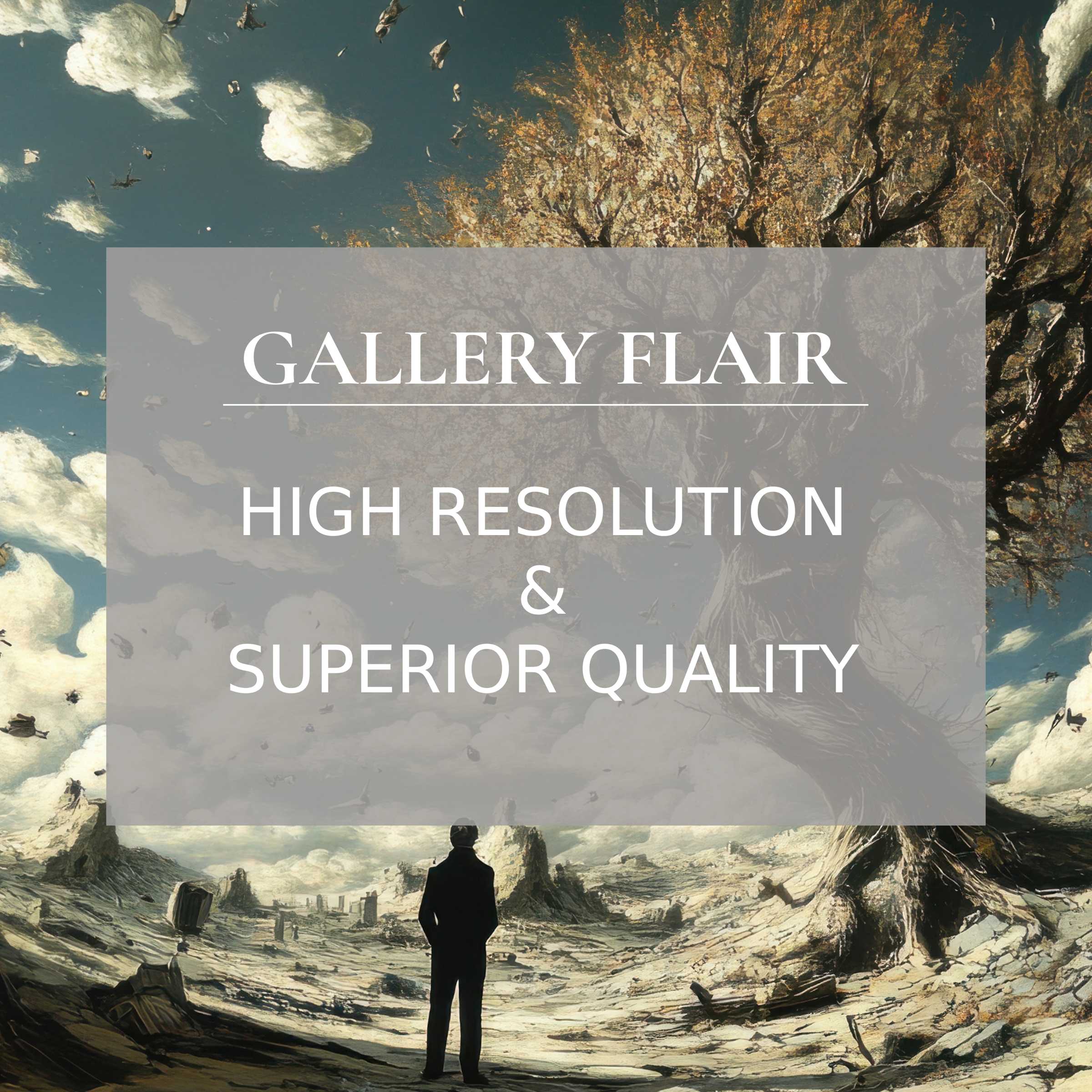 Shop surreal landscape wallpaper for Mac and PC, an inspiring digital download for an elegant home office or workspace ambiance