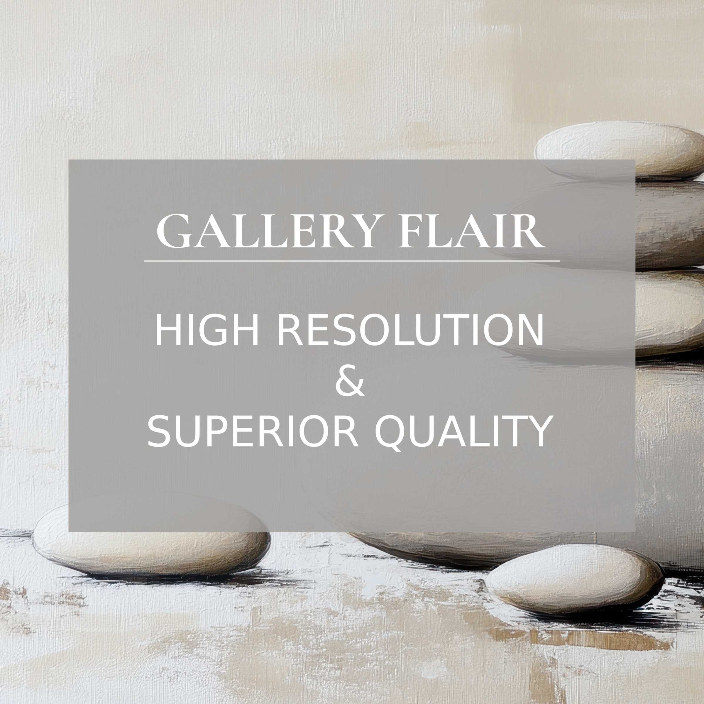 Stacked smooth stones on serene canvas for iPad wallpaper, offering a high-resolution digital download for calm tablet background