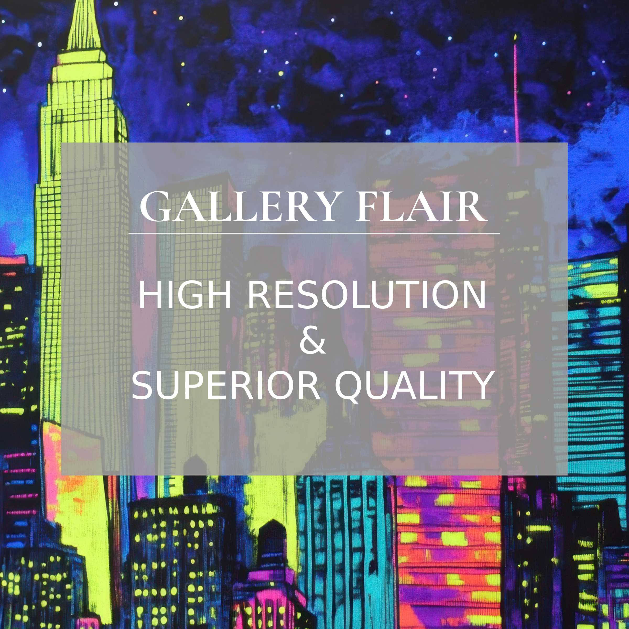 Vibrant cityscape digital download wallpaper for Mac and PC, high-resolution art inspiring calm and elegance in any workspace