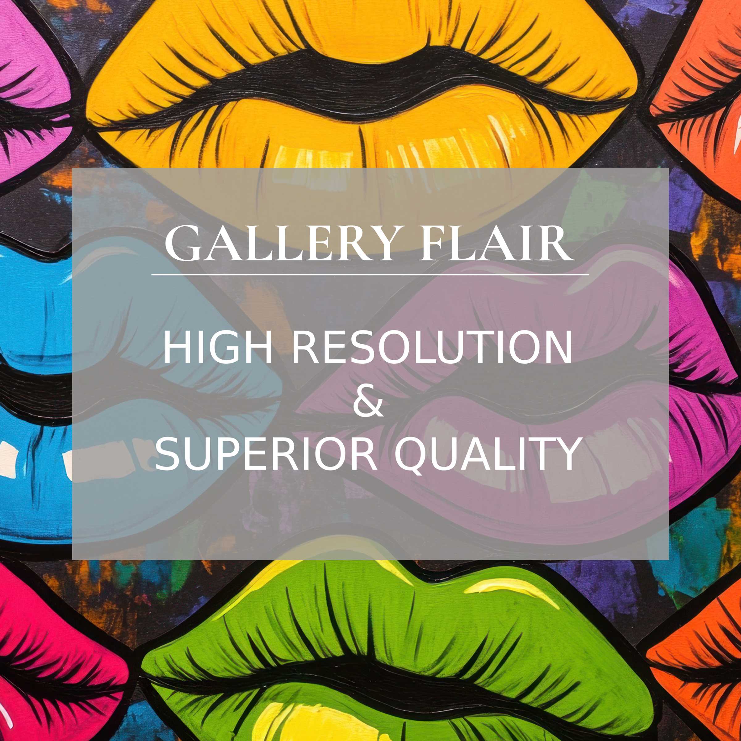 Vibrant pop art lips wallpaper for Mac and PC digital download high-resolution style for inspiring home office or workspace