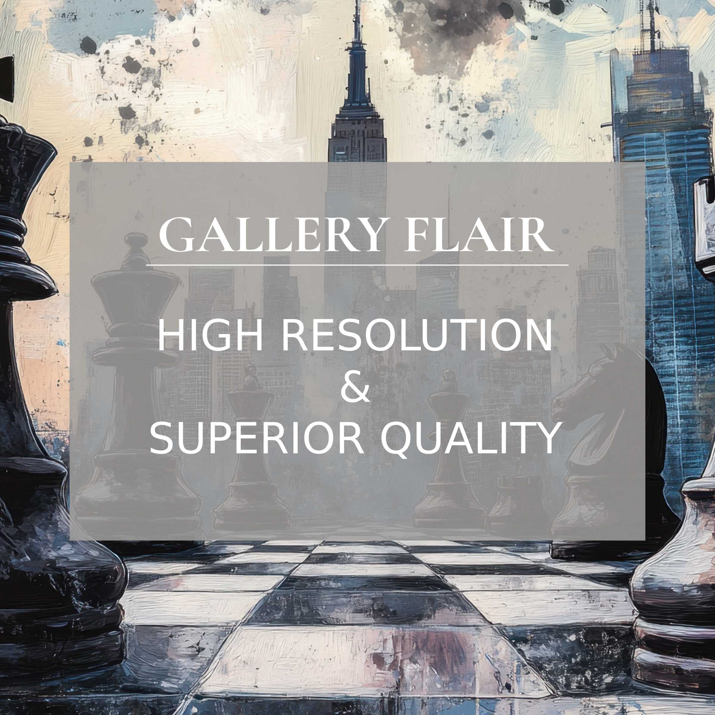 Inspire your workspace with a high-resolution wallpaper for Mac and PC; elegant chess piece art digital download for mindfulness