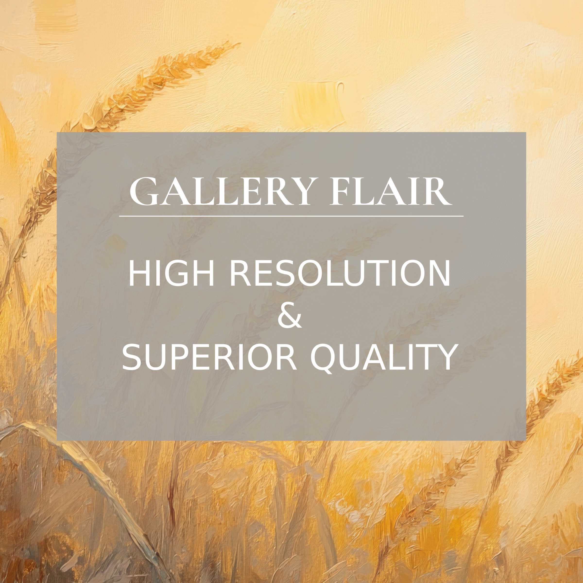 Golden wheat field painting, perfect iPad wallpaper, offers serene elegance and sustainable digital download for your tablet background