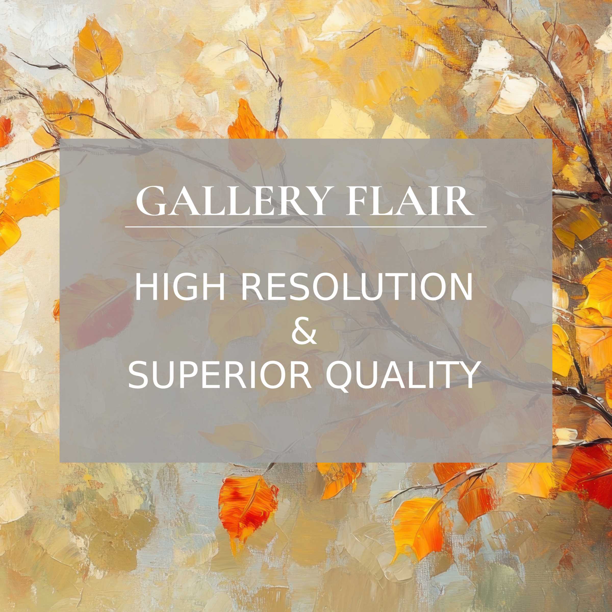 Elegant autumn leaves painting in warm hues, perfect high-resolution iPad wallpaper, easy digital download for curated tablet backgrounds