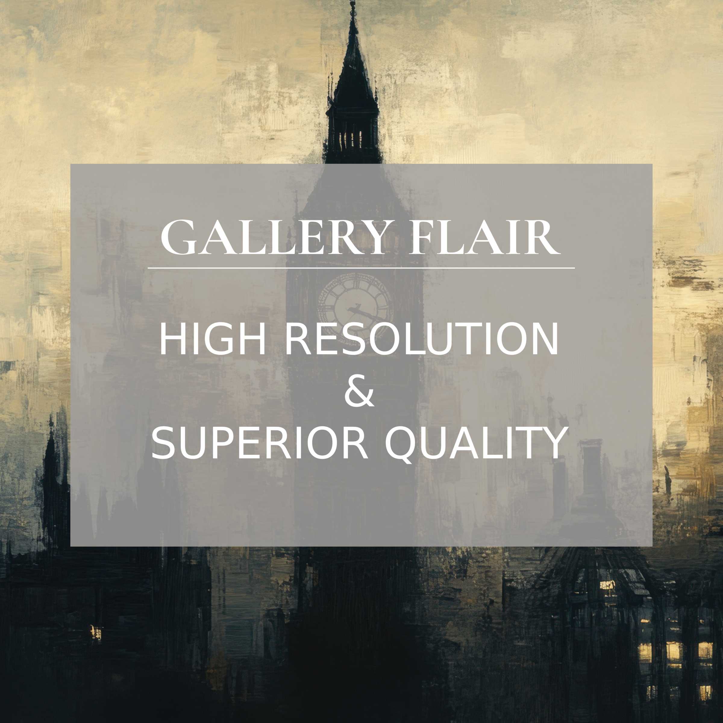 Elegant digital wallpaper for Mac and PC featuring an impressionist skyline, offering calm and inspiration for your workspace