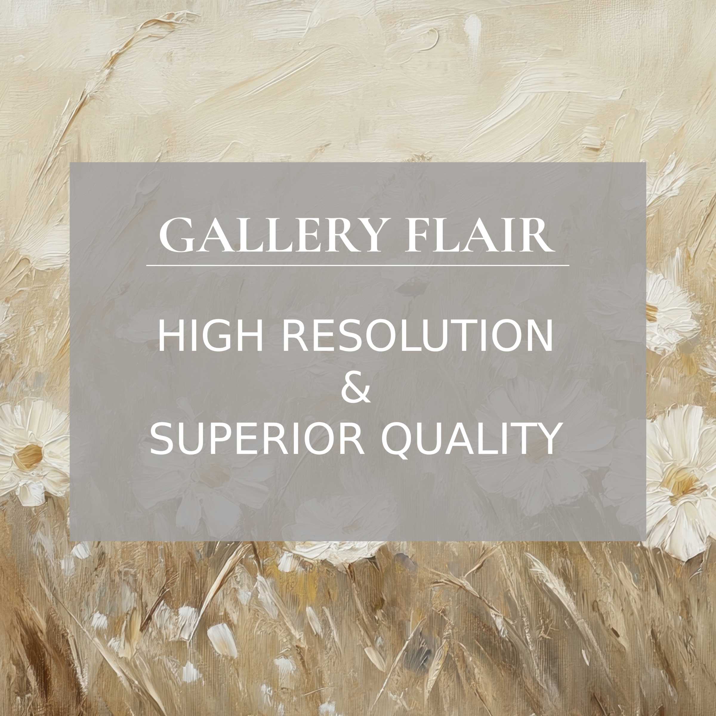 Golden floral impressionist wallpaper for Mac and PC offers calm elegance and inspiration for home office, easy digital download