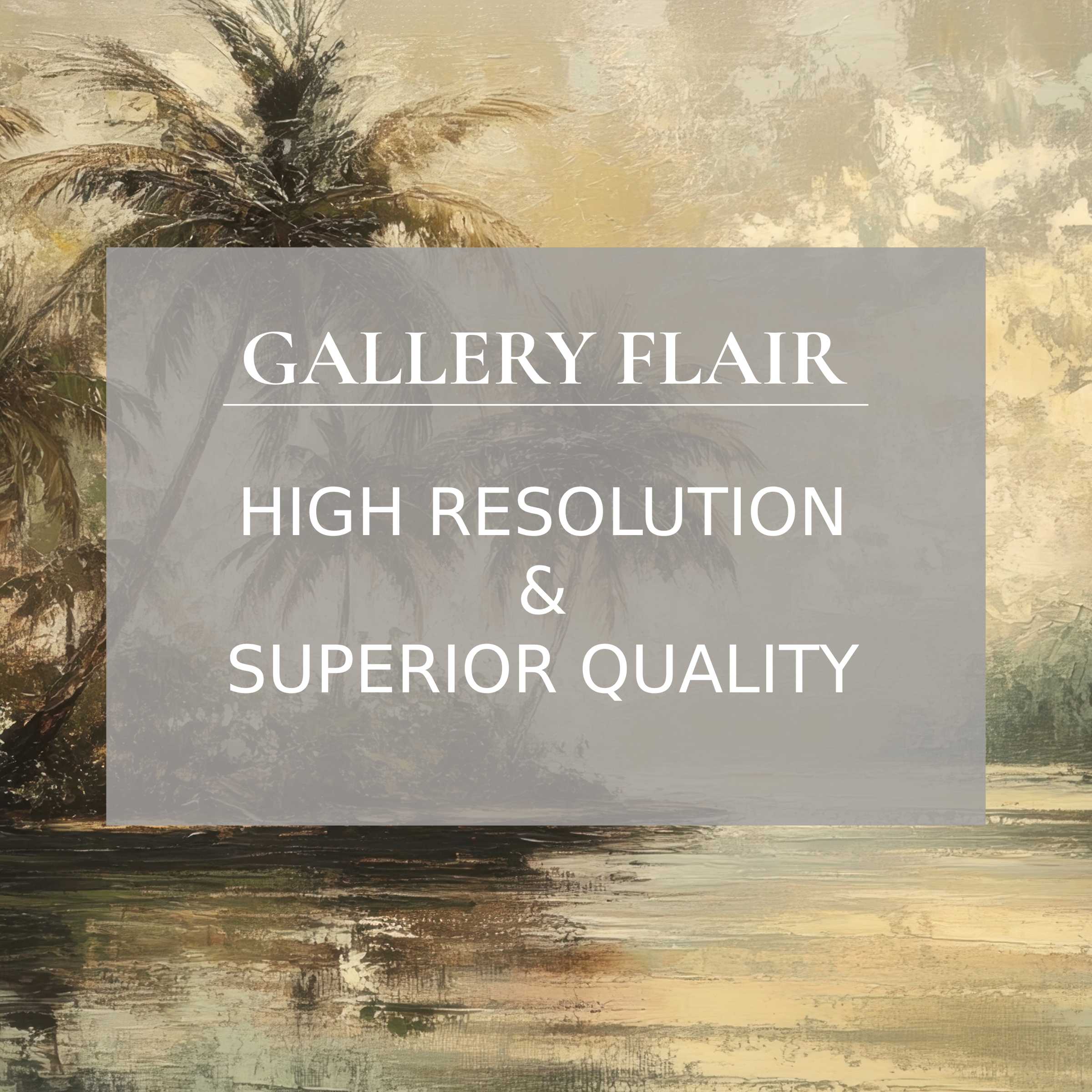 Lush tropical palm landscape wallpaper for Mac and PC in high-resolution, offering calm and elegance for your home office digital download