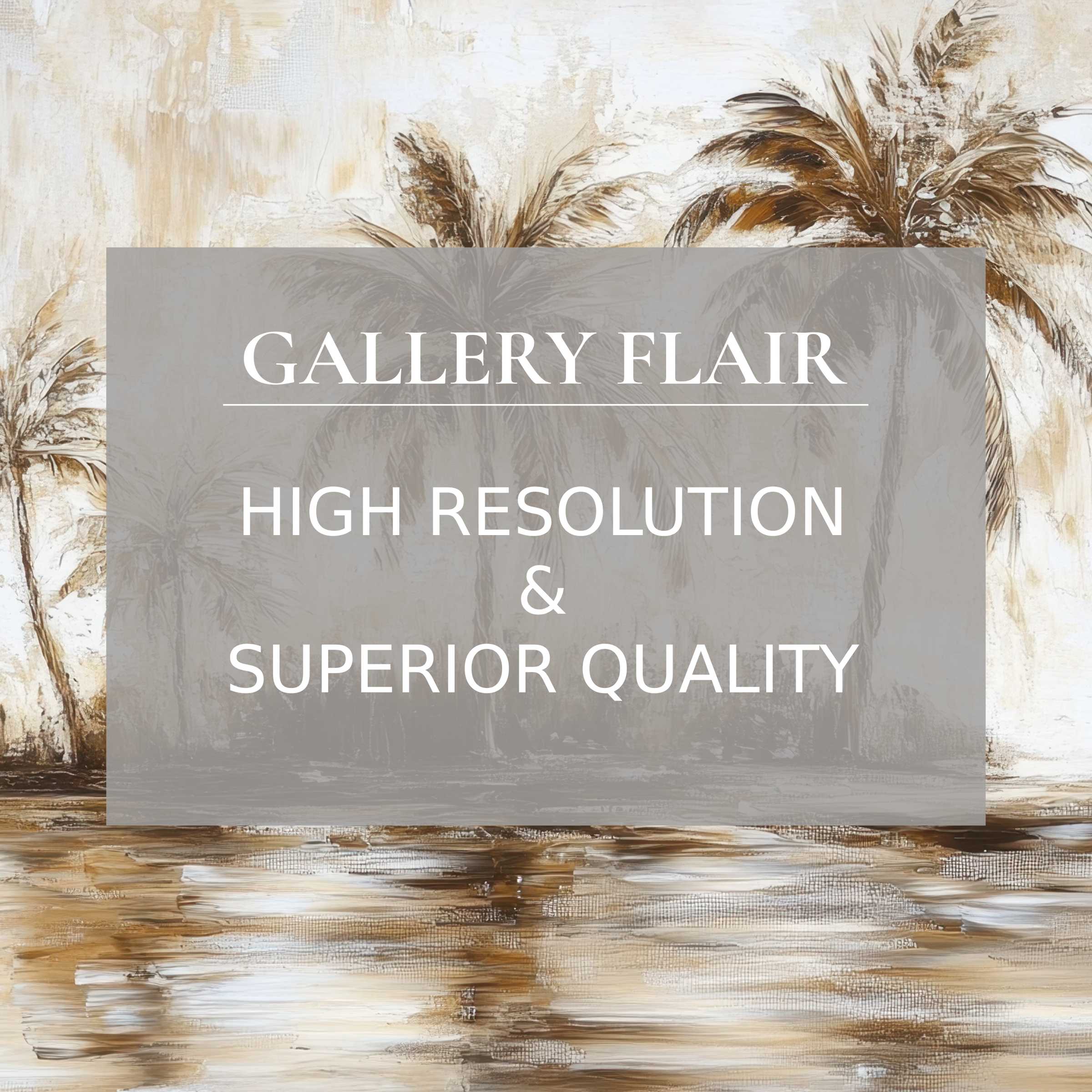 Elegant abstract iPad wallpaper featuring serene palm trees and textured earth tones perfect for a curated tablet background easy digital download