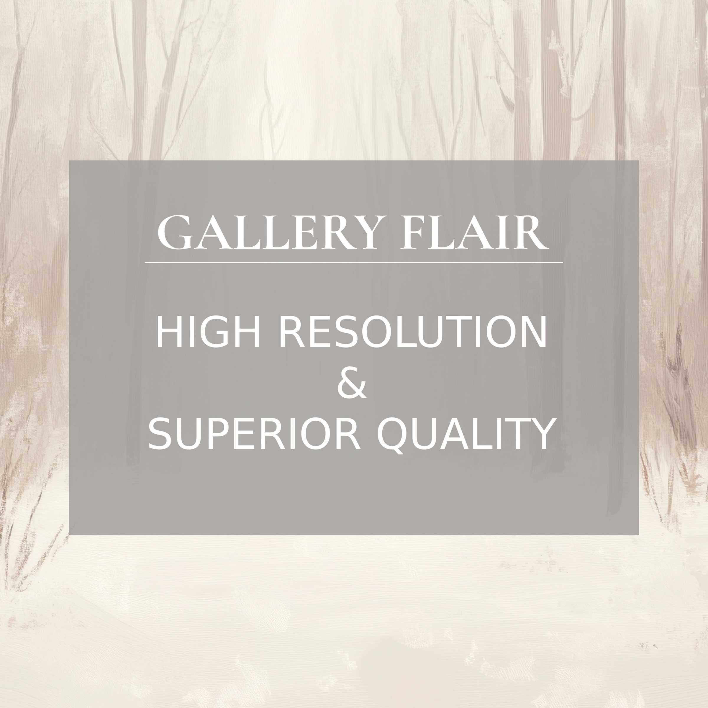 Elegant winter forest wallpaper for Mac and PC offers mindfulness with curated high-resolution digital download for serene workspaces