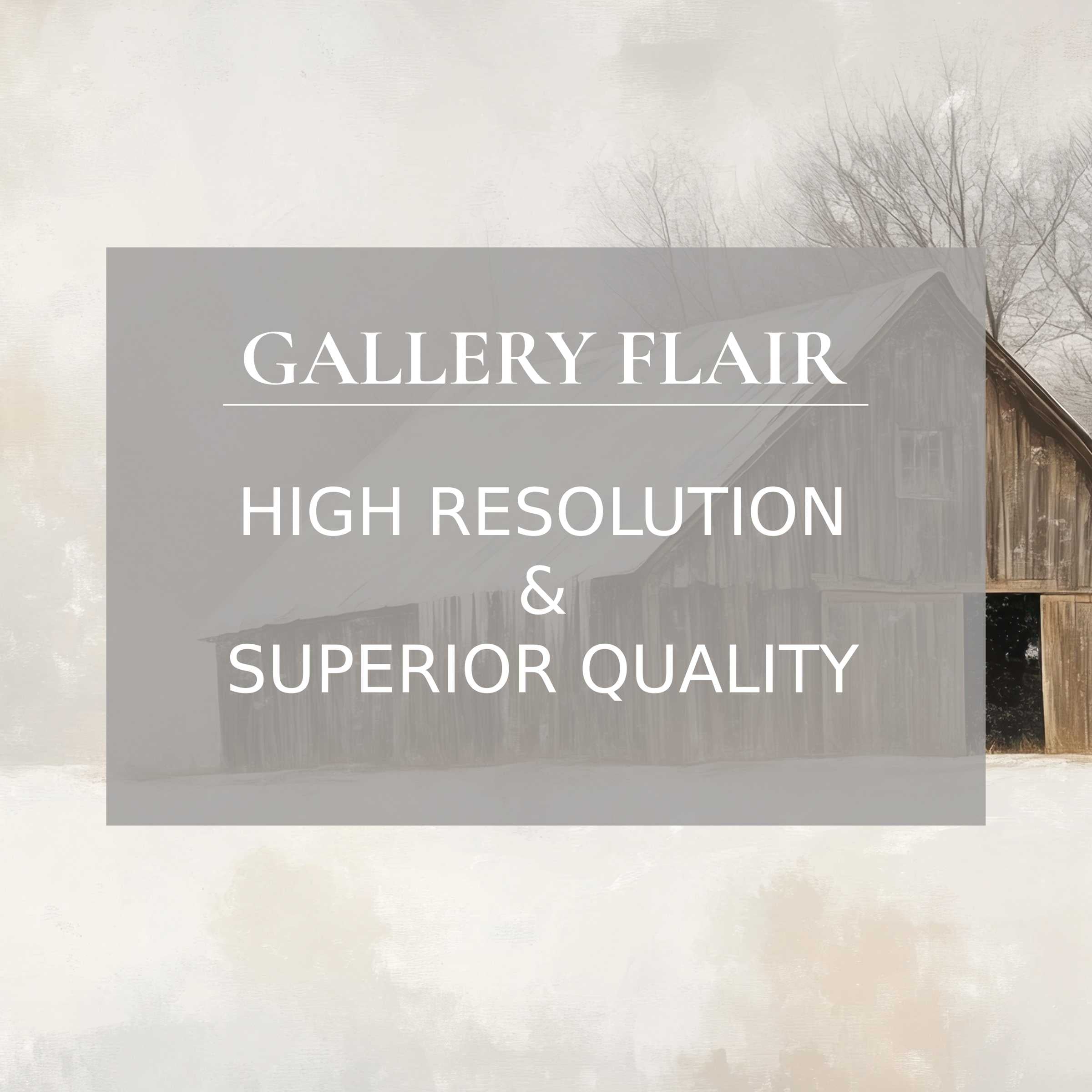 High-resolution iPad wallpaper featuring a serene snowy barn scene perfect for curated tablet background digital download