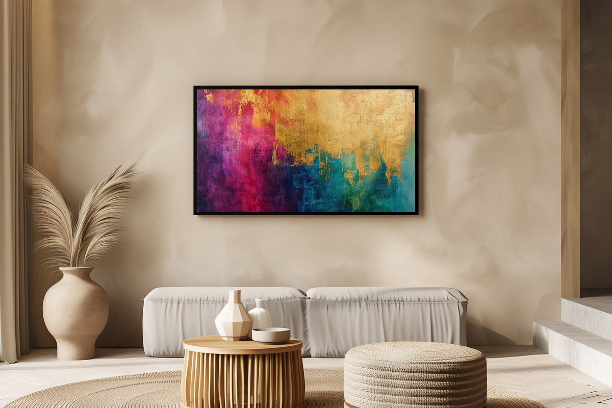 Frame TV Art Ideas: 22 Mood-Anchored Picks for the Living Room