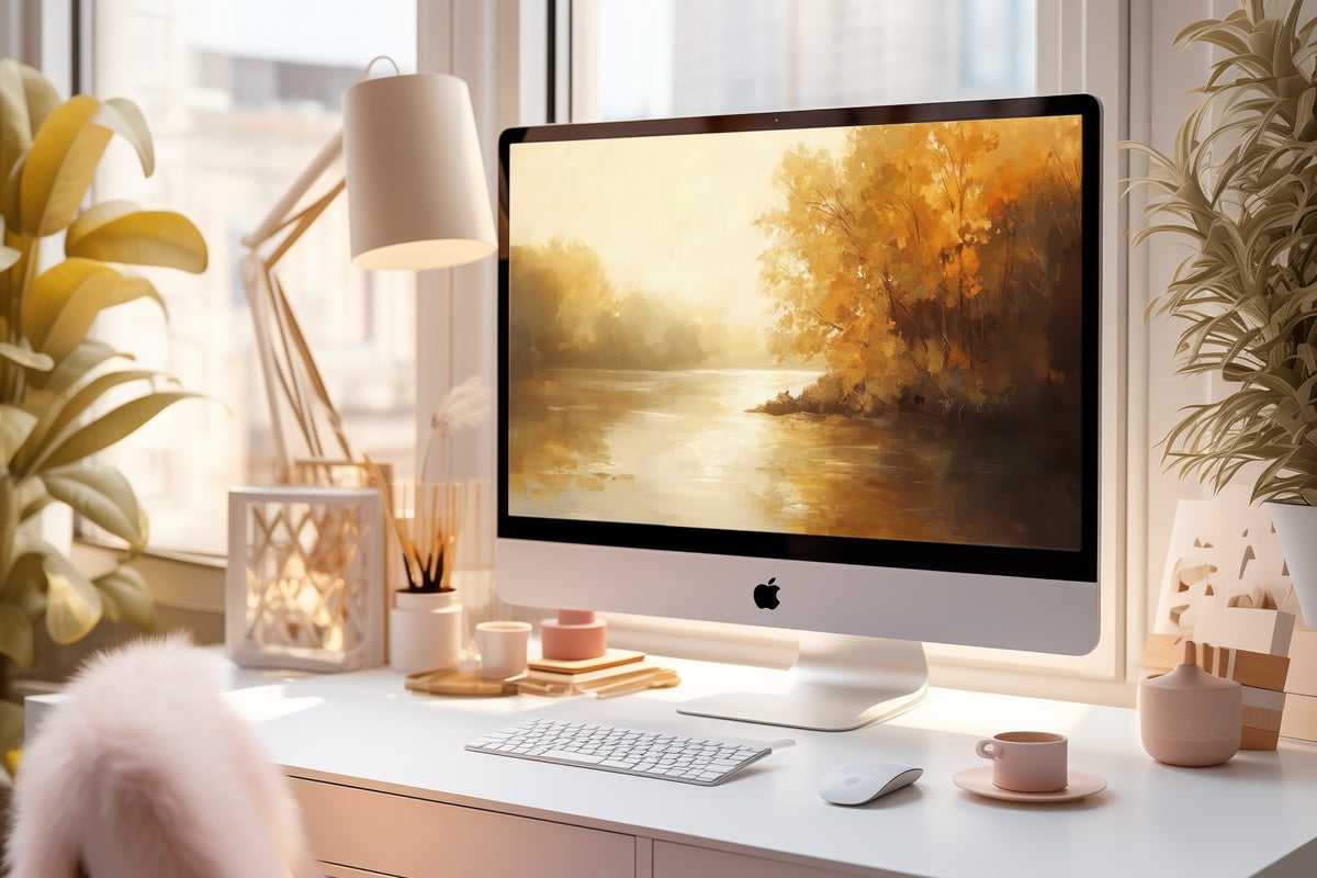 9 Landscape Desktop Wallpapers for a Curated, Gallery-Worthy Workspace