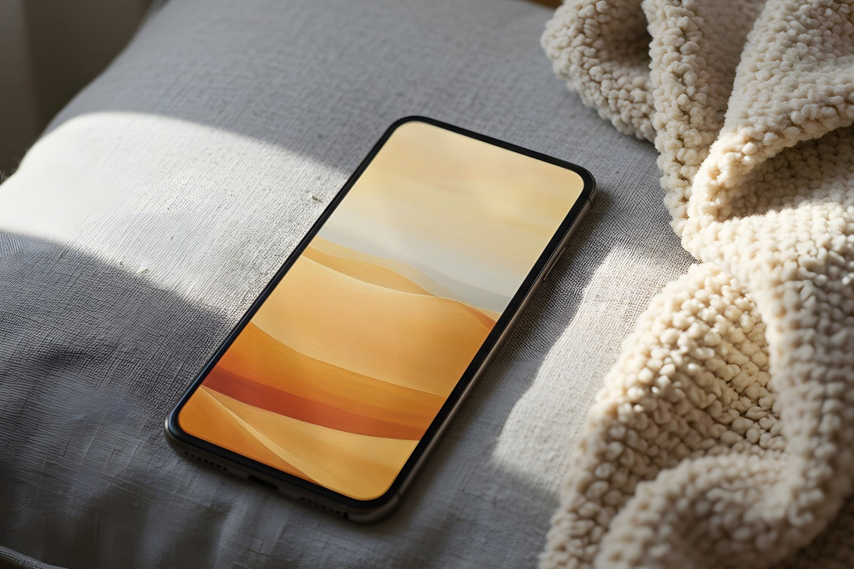 9 Modern iPhone Wallpapers for the Quiet-Luxury Home Palette