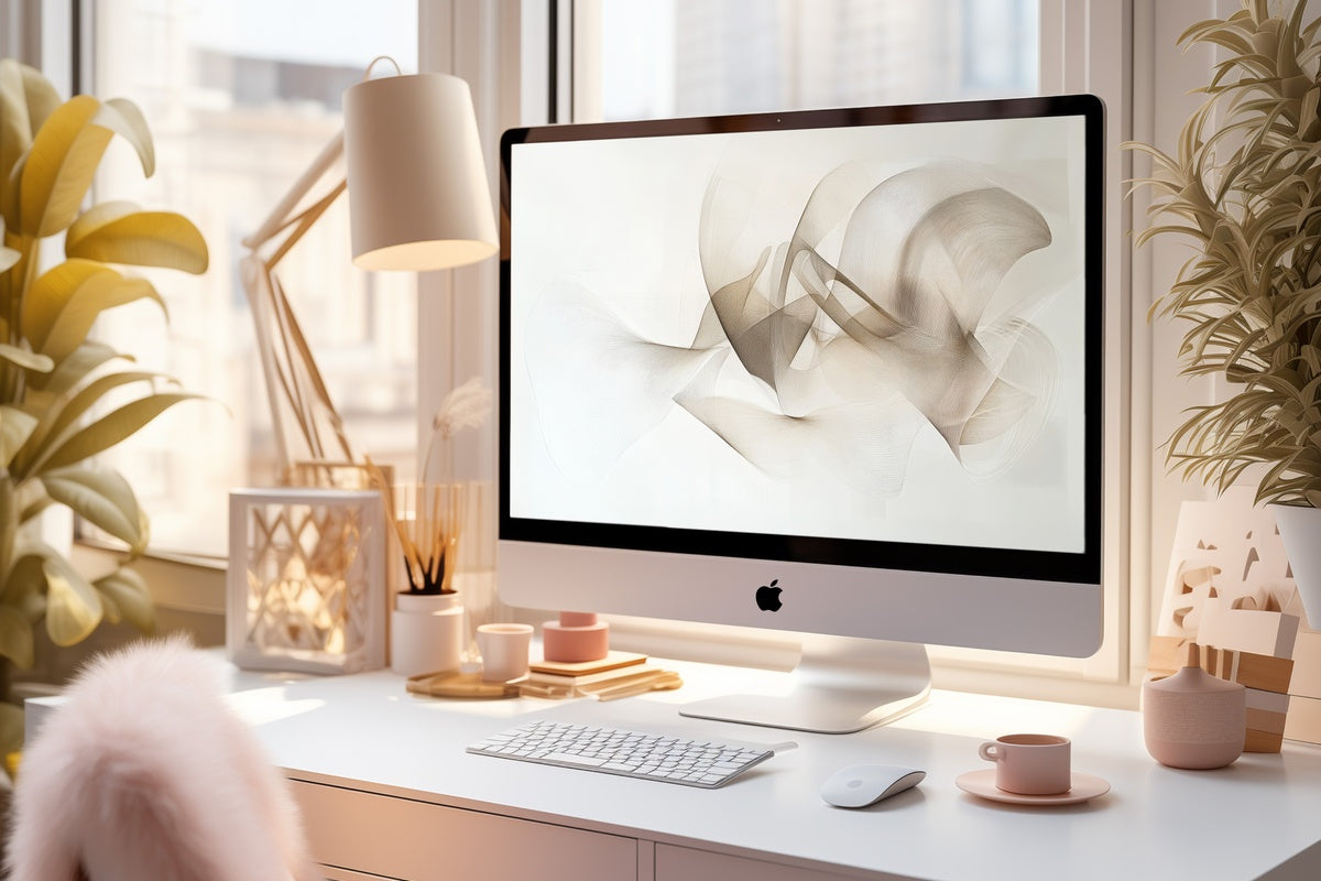 8 Minimalist Desktop Wallpapers and Wall Art Picks to Build a Cohesive Aesthetic