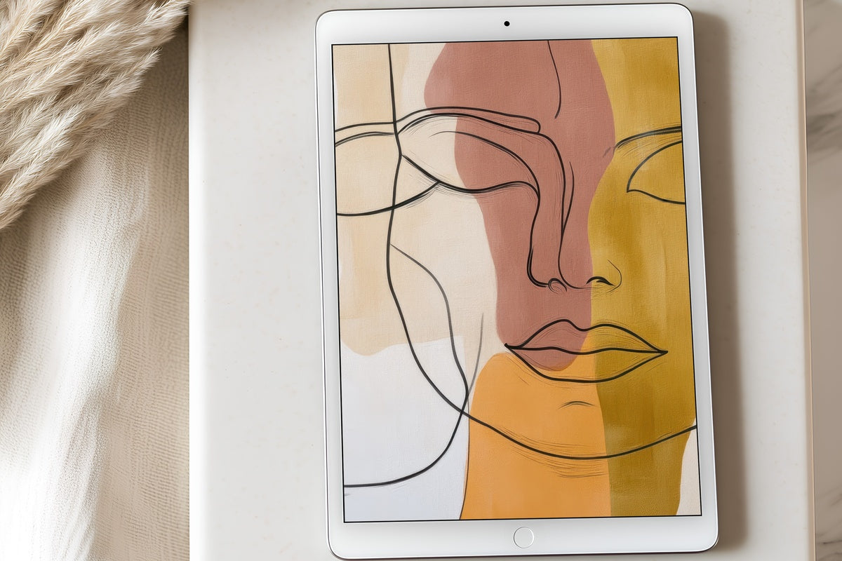 9 Minimalist iPad Wallpapers Chosen for Composition, Palette, and Mood